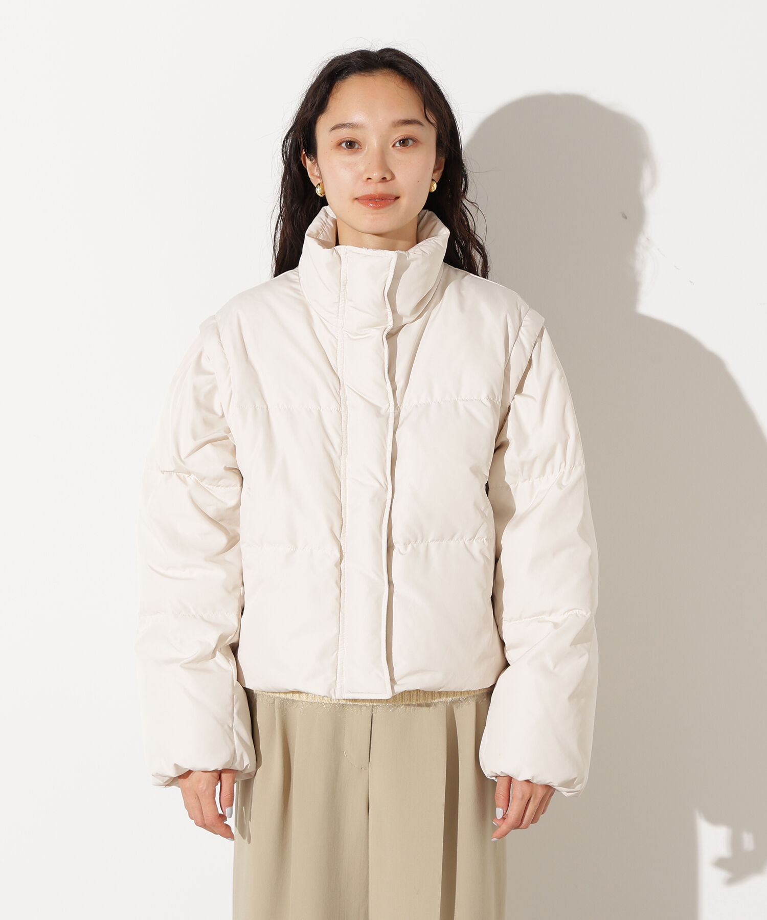  「2wayショートダウン」|ブルゾン・スタジャン|