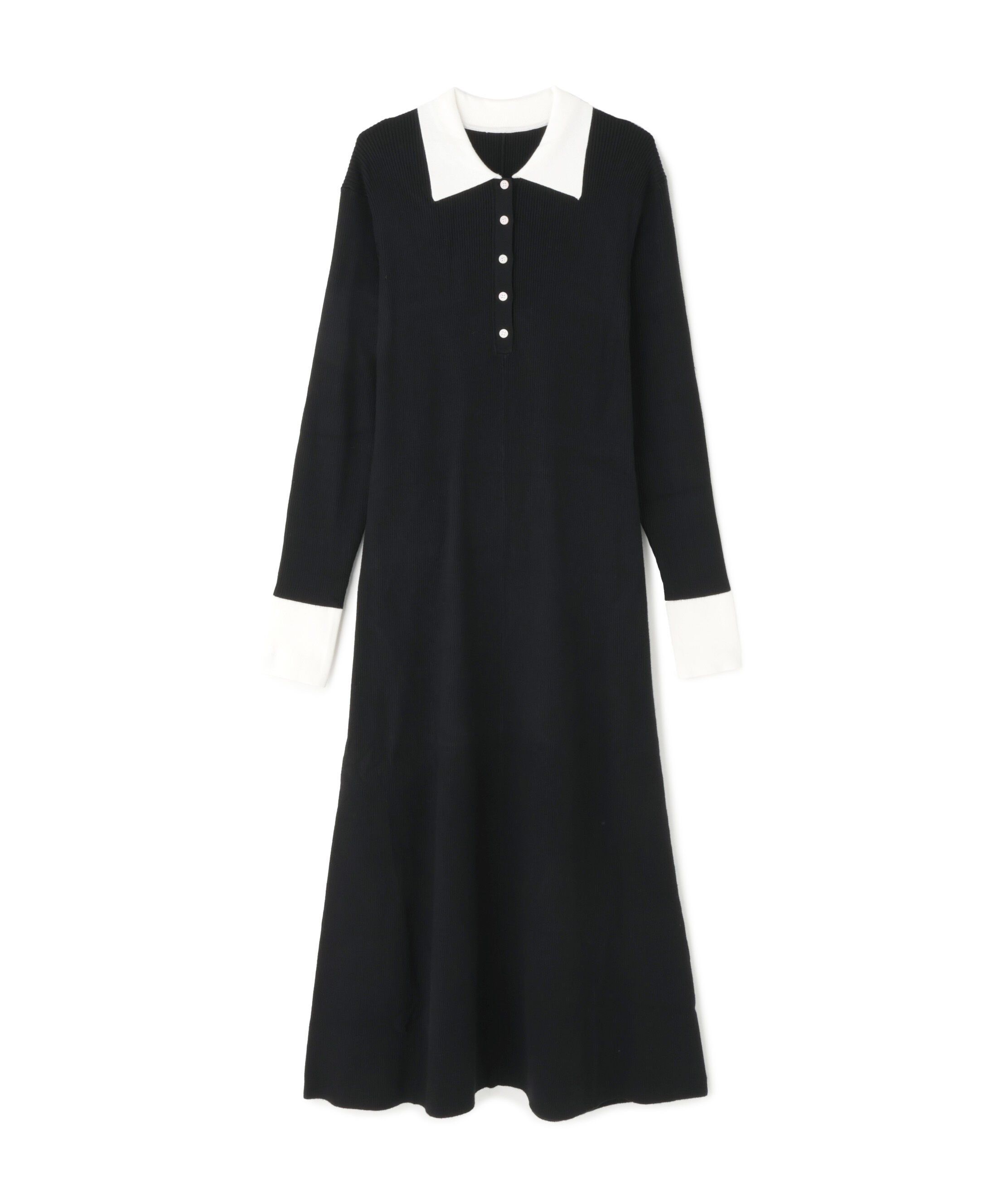  「襟付きニットワンピース」|スカート|