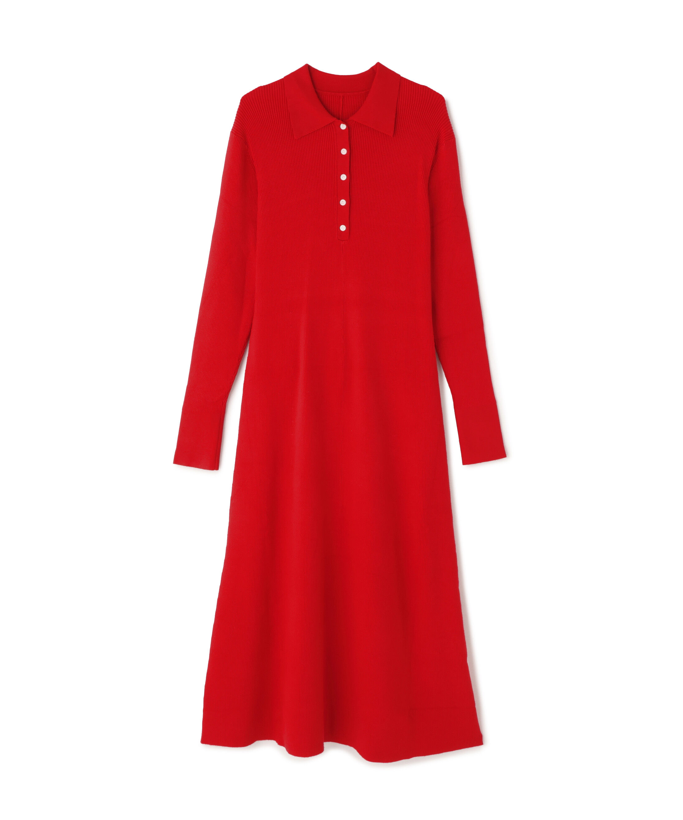  「襟付きニットワンピース」|スカート|