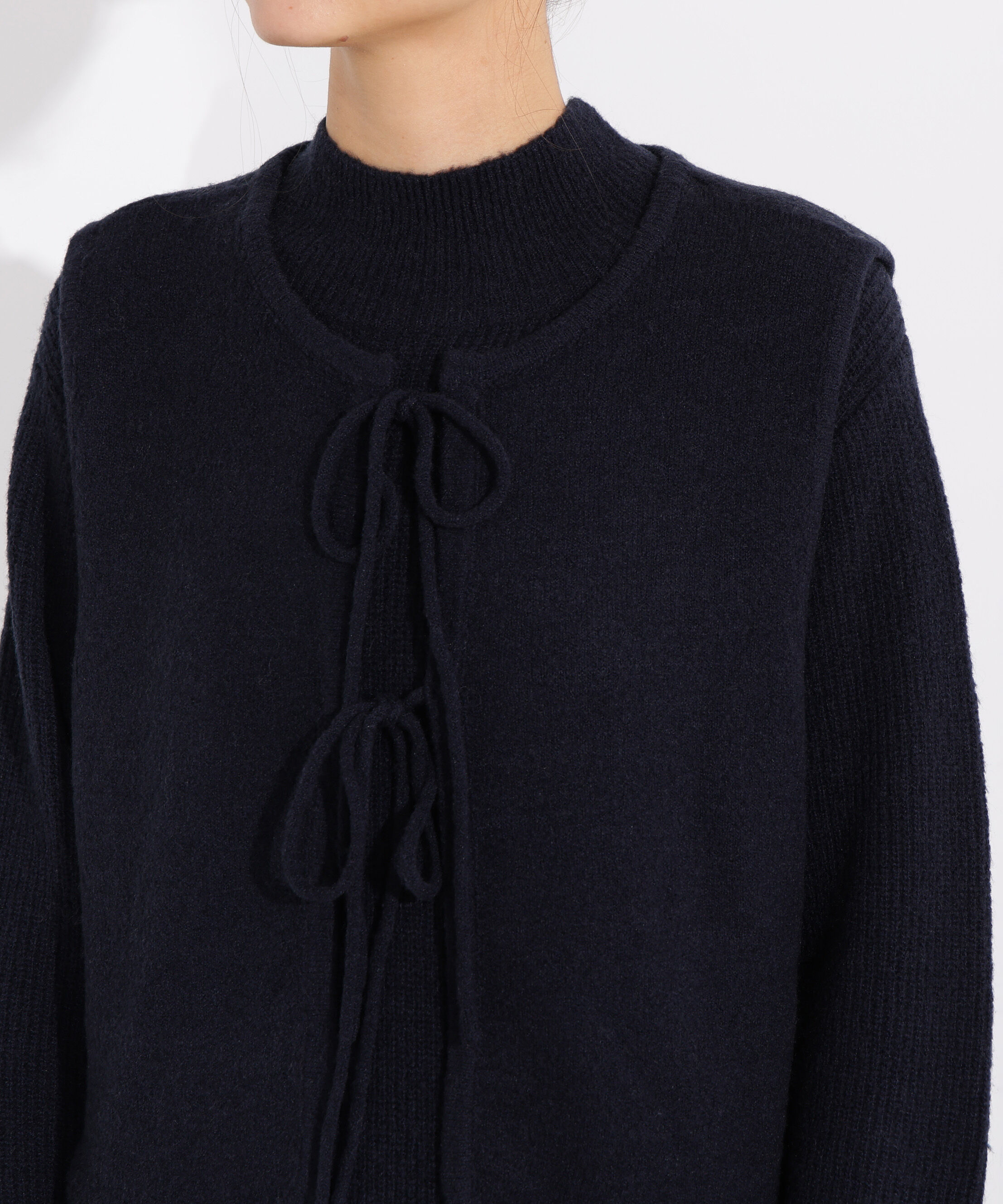  「リボンニットアンサンブルワンピース」|スカート|