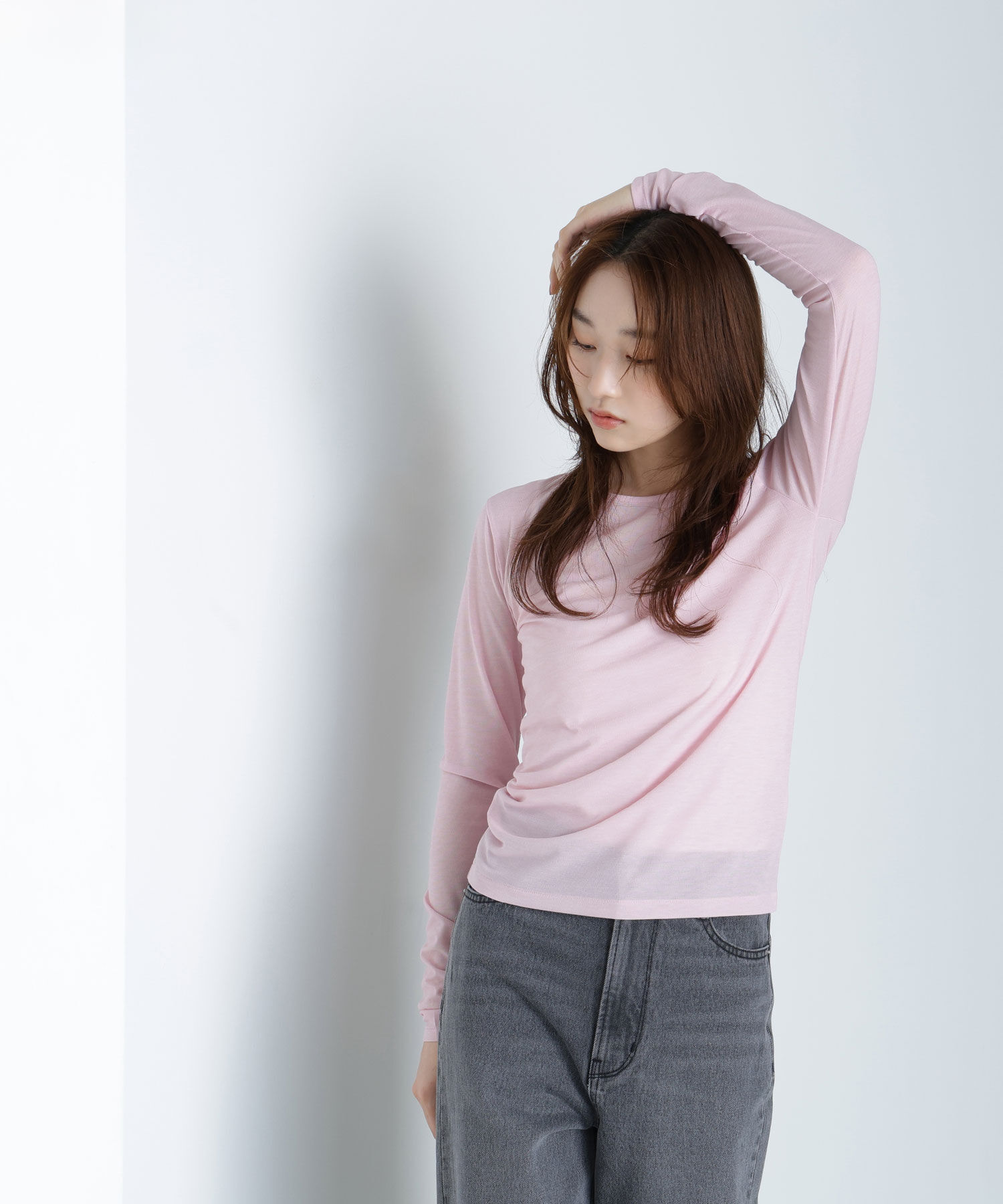  「シアーカットソーシリーズ クルーネック」|Tシャツ・カットソー|