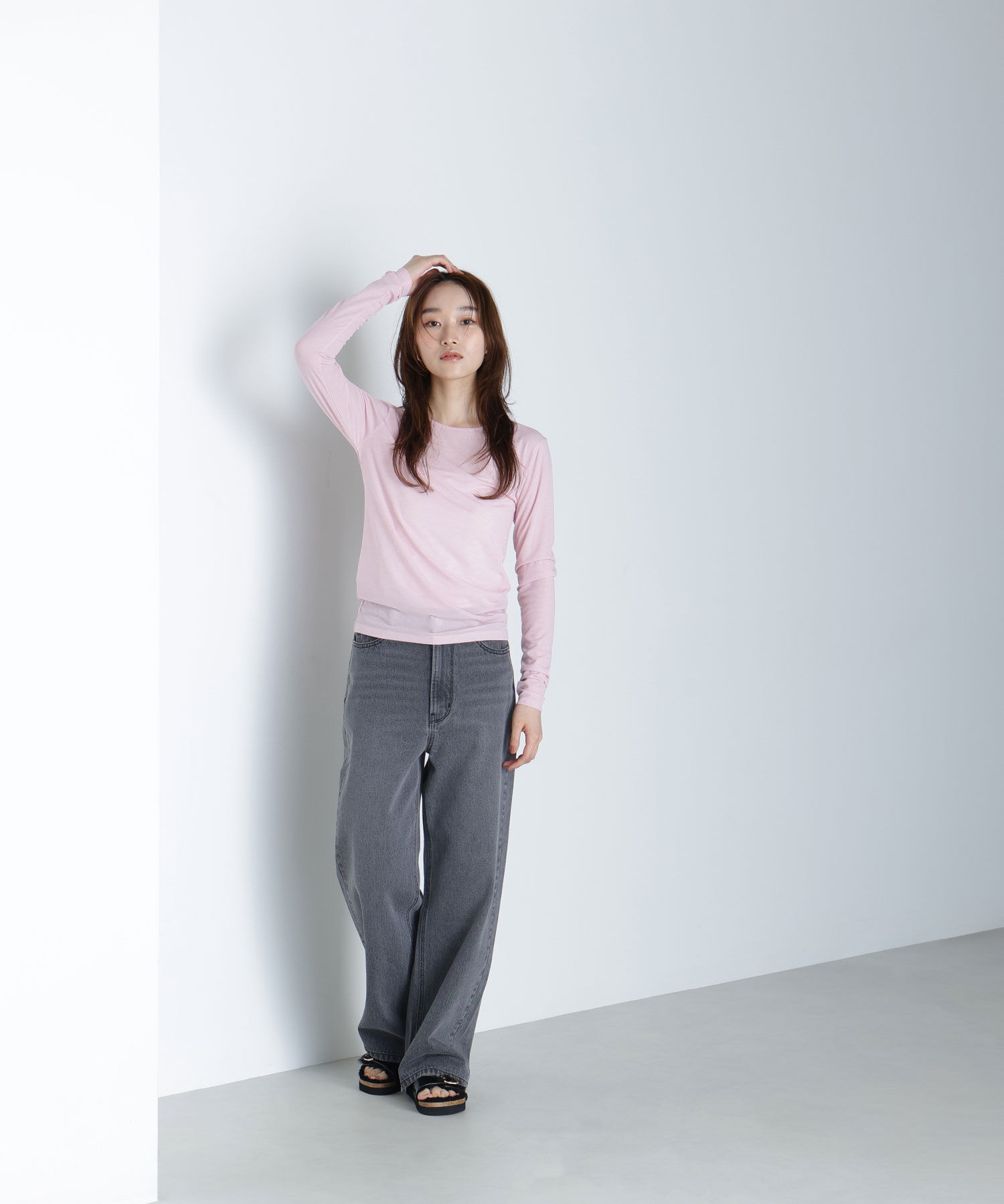  「シアーカットソーシリーズ クルーネック」|Tシャツ・カットソー|