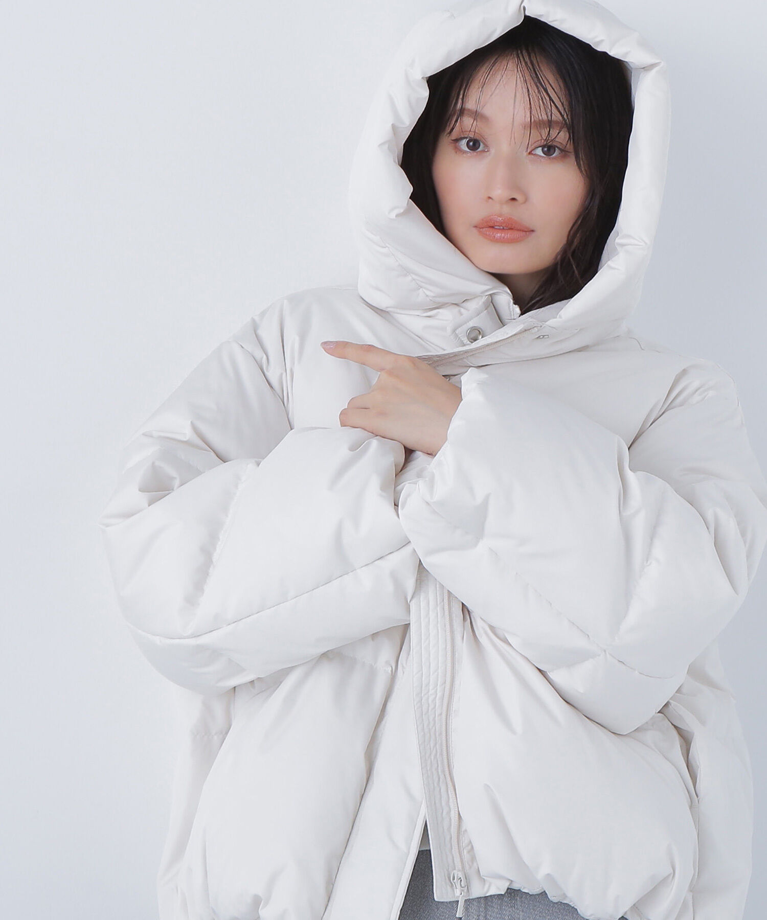  「ショートフードダウン」|ブルゾン・スタジャン|