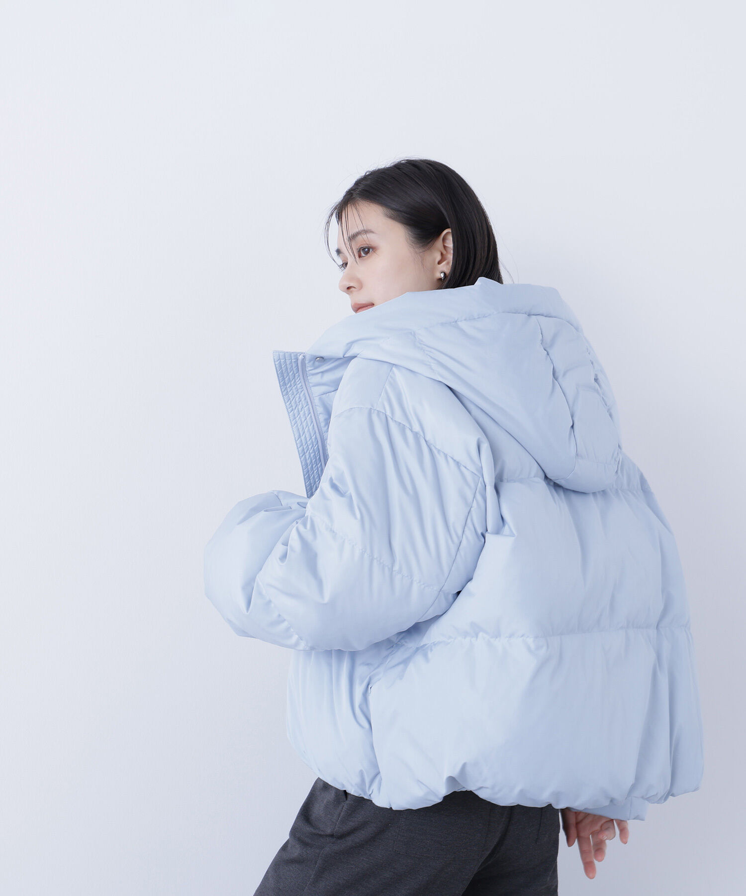  「ショートフードダウン」|ブルゾン・スタジャン|