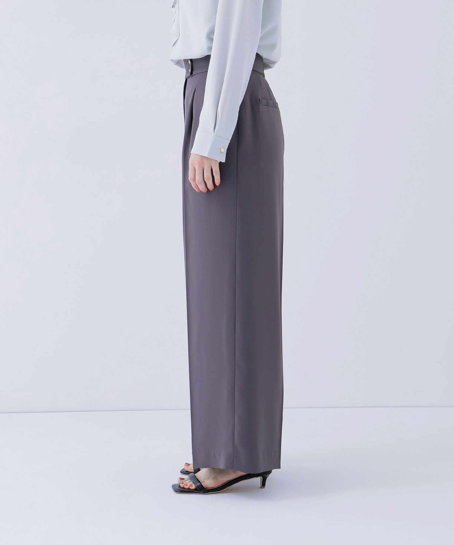  「メタルポイントワイドパンツ」|その他|