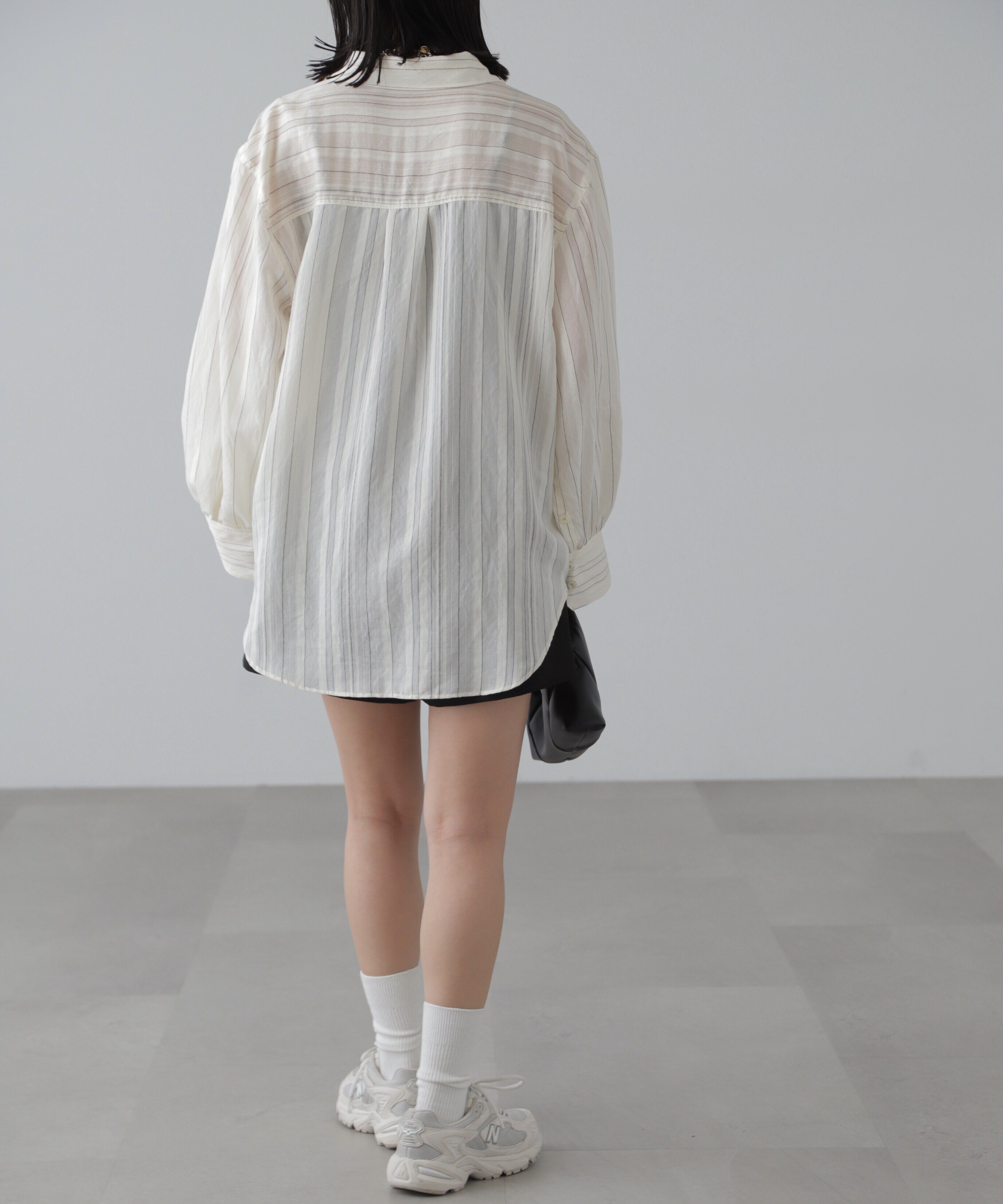  「袖スリットルーズシャツ」|シャツ・ブラウス|