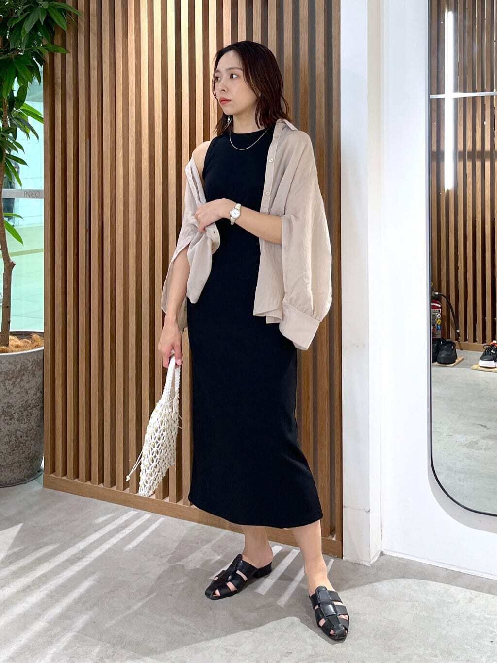  「袖スリットルーズシャツ」|シャツ・ブラウス|