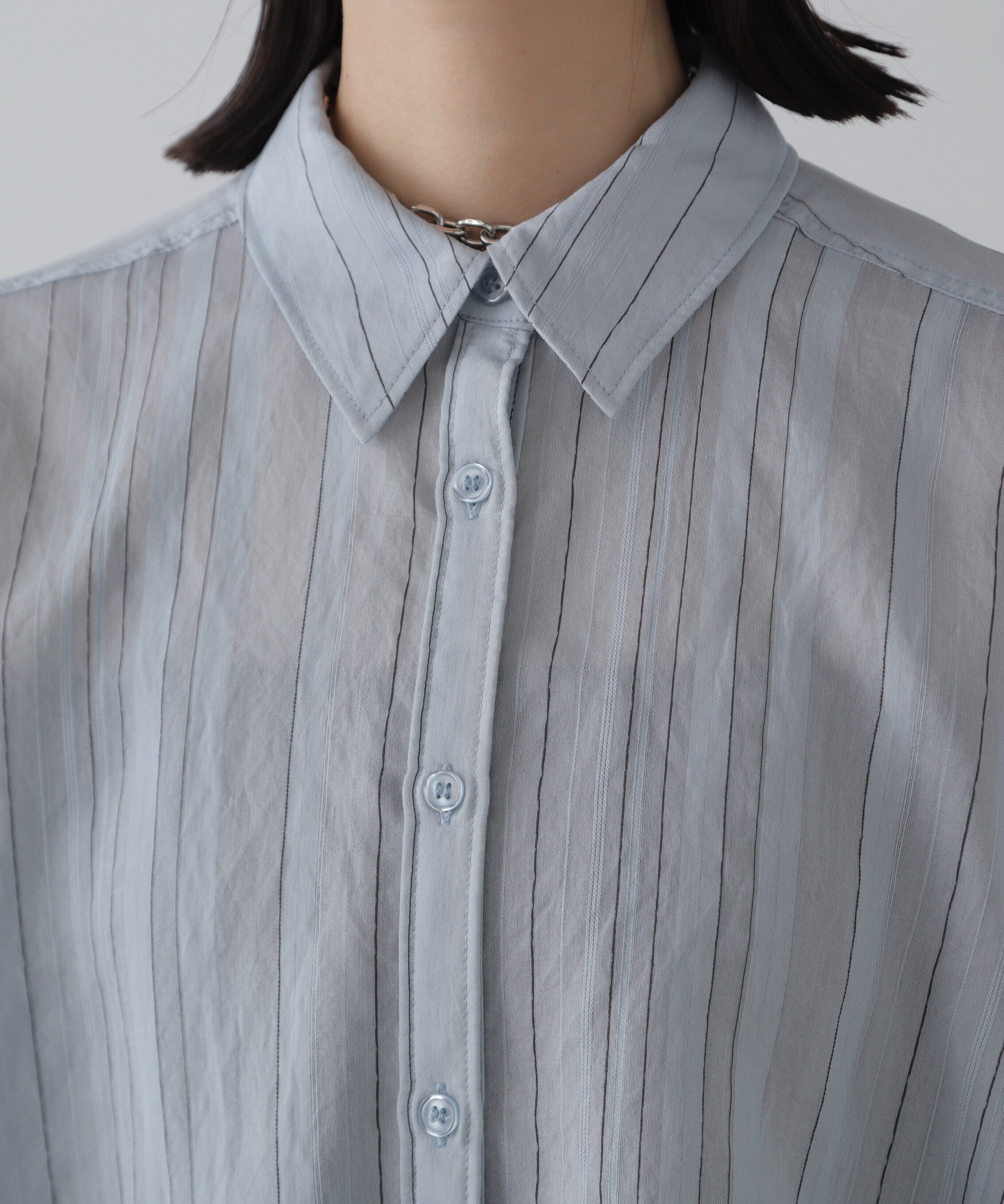  「袖スリットルーズシャツ」|シャツ・ブラウス|