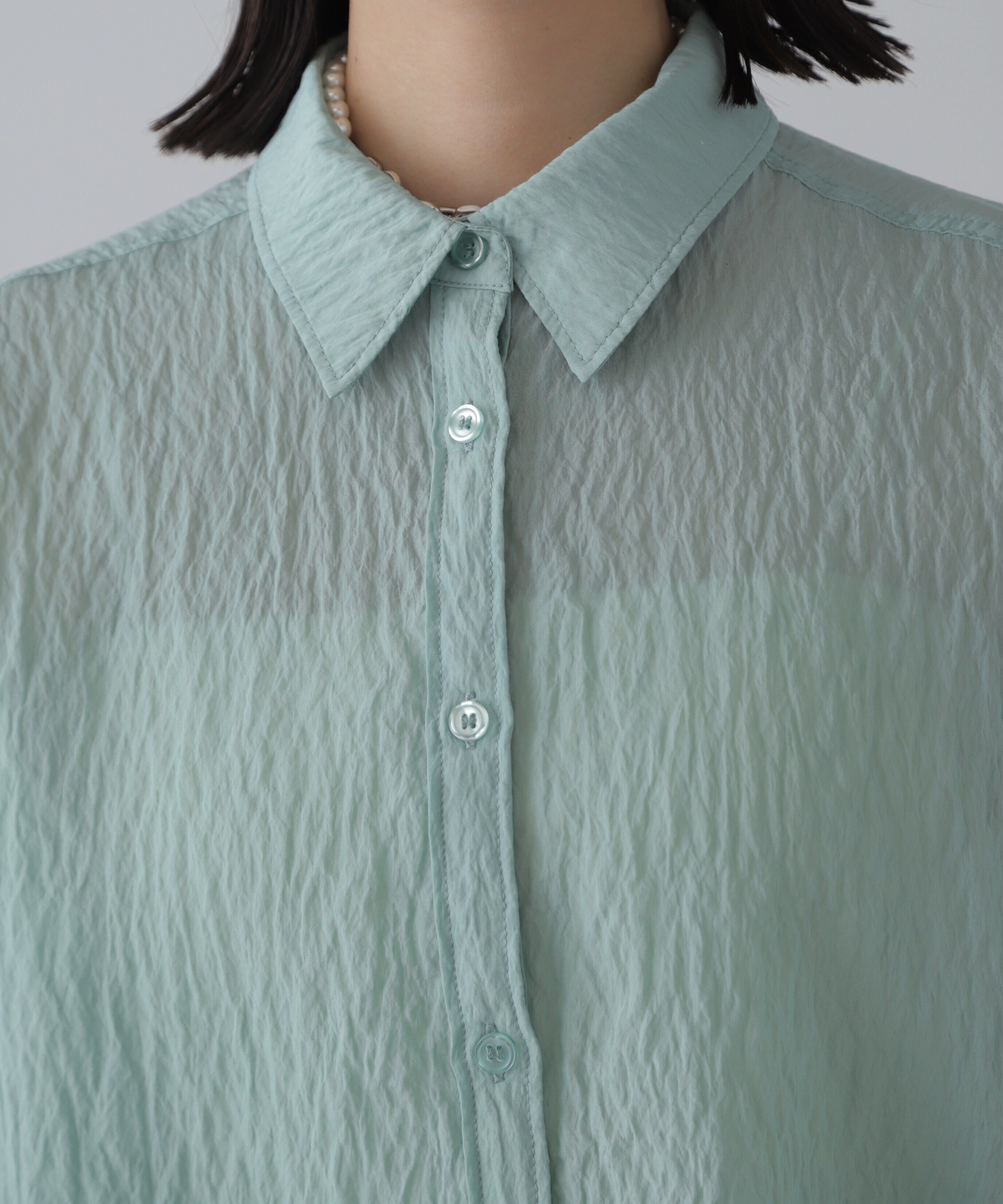  「袖スリットルーズシャツ」|シャツ・ブラウス|