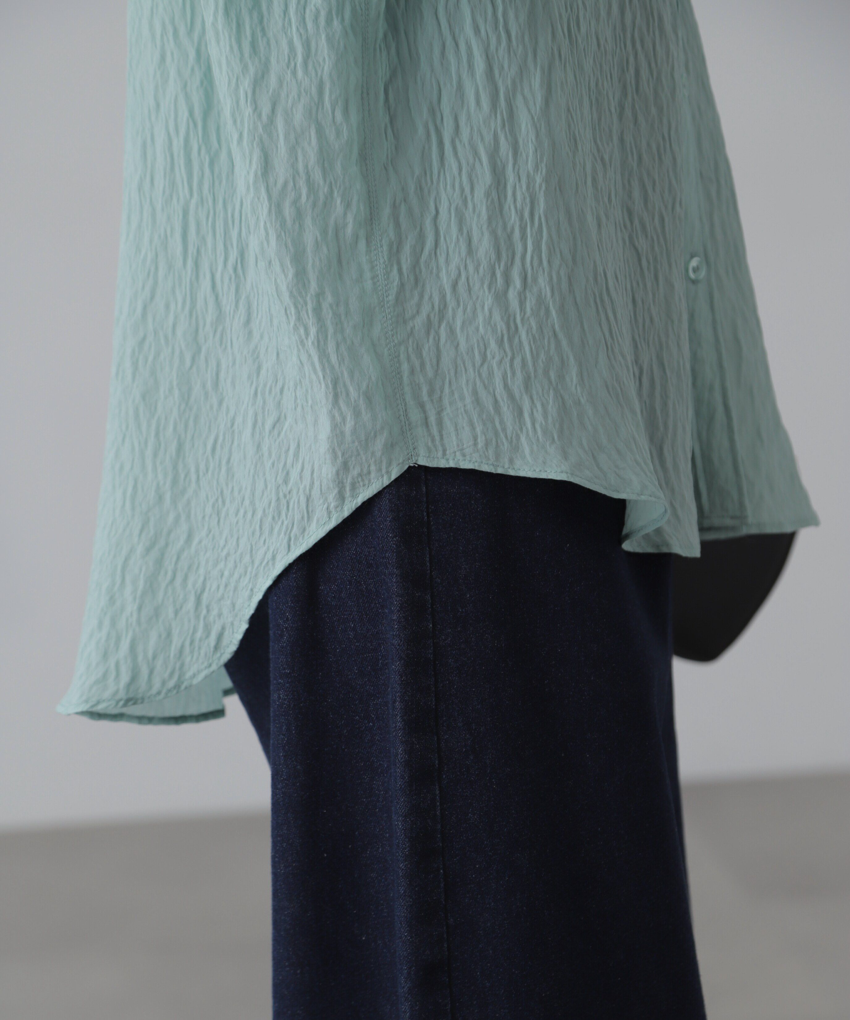  「袖スリットルーズシャツ」|シャツ・ブラウス|