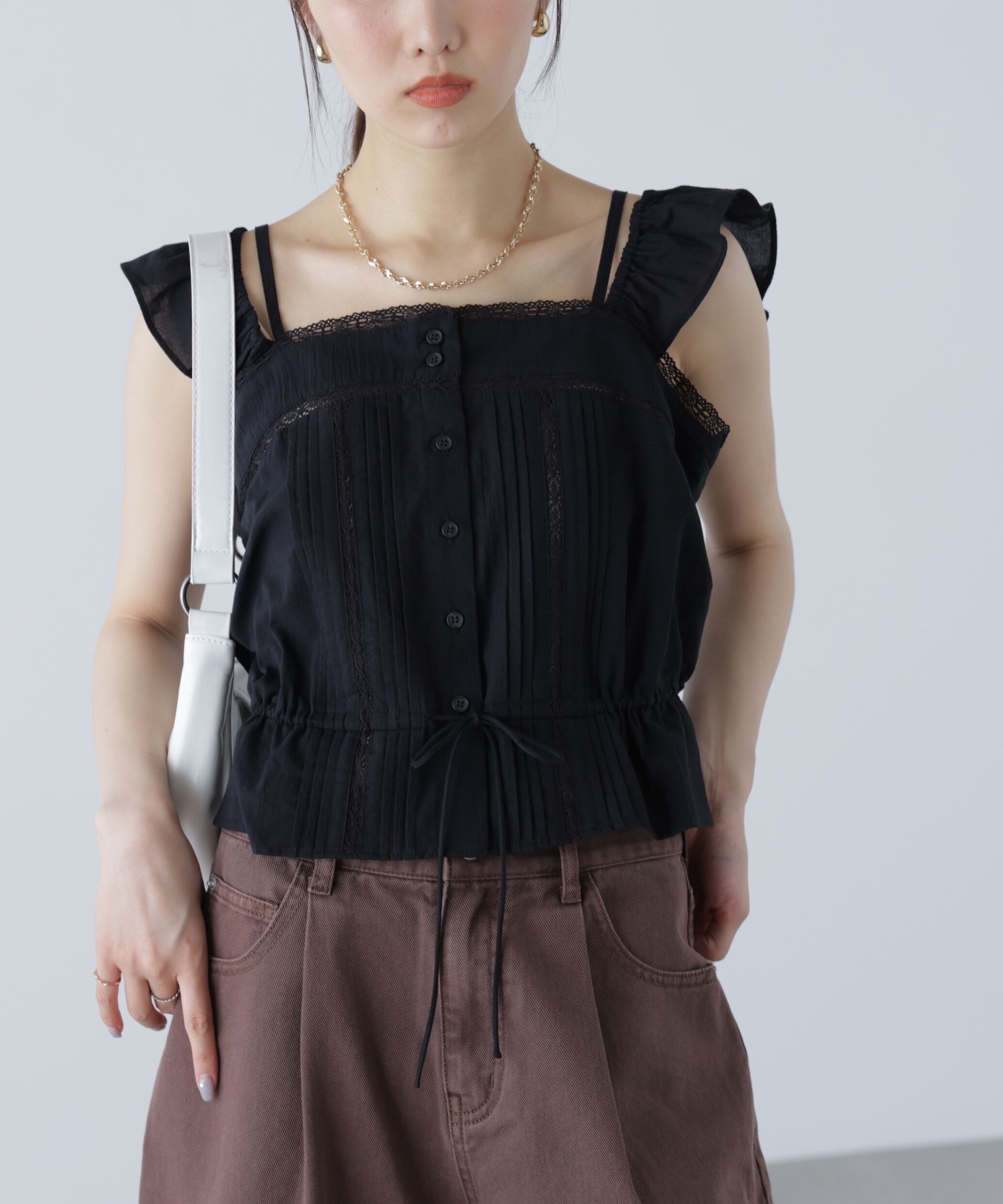  「2wayオフショルキャミブラウス」|シャツ・ブラウス|