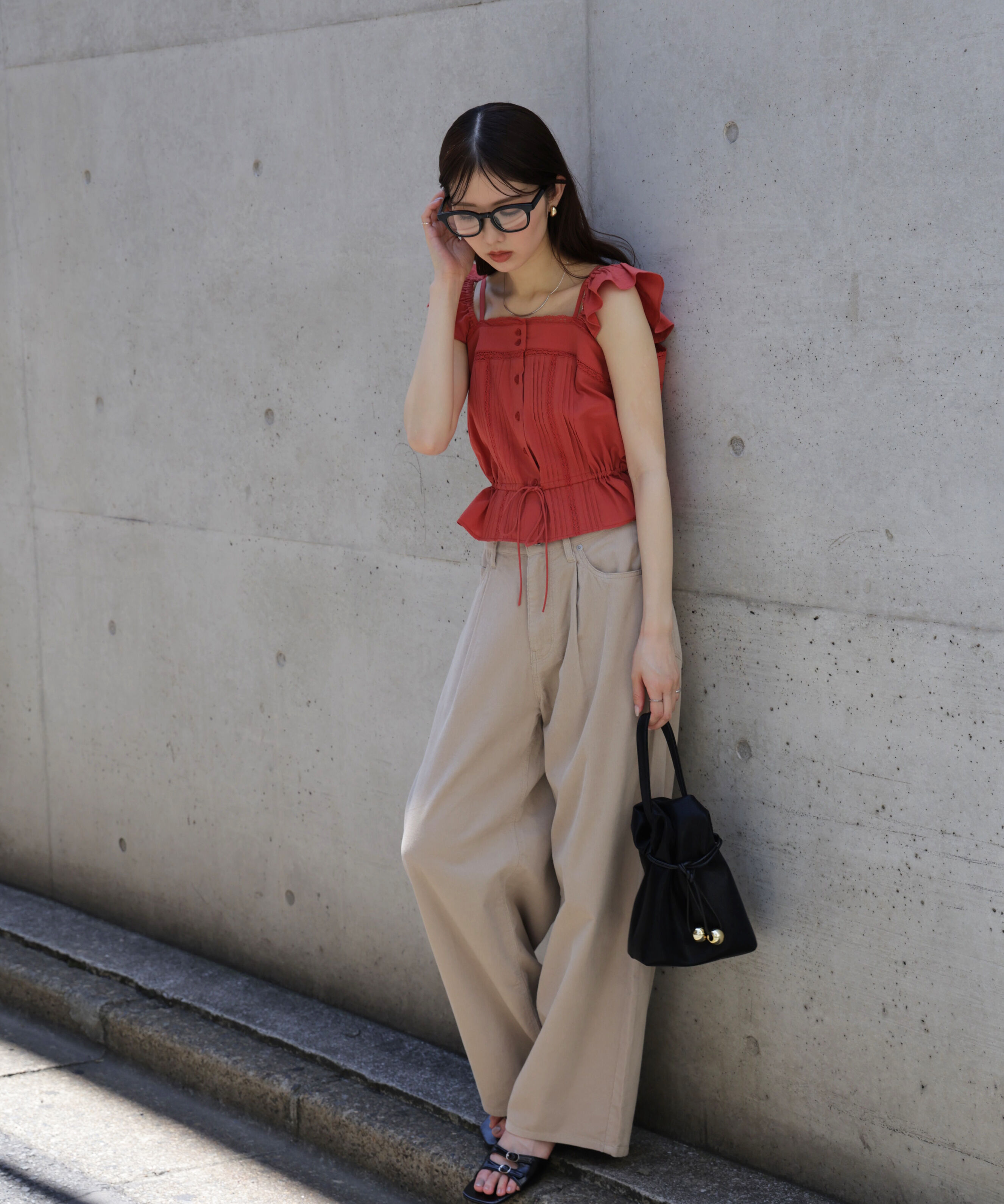  「2wayオフショルキャミブラウス」|シャツ・ブラウス|