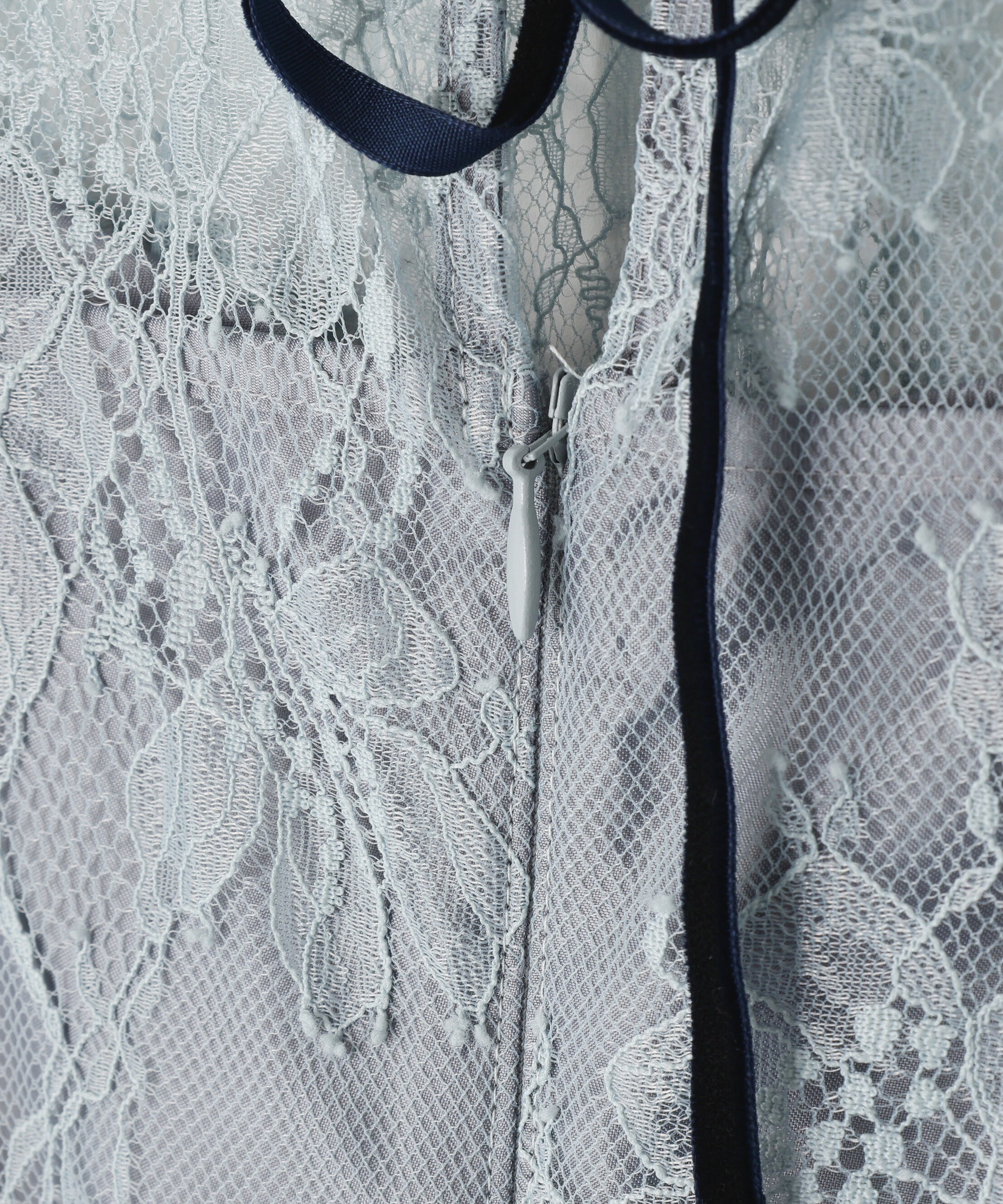  「ベロアリボンシアーワンピース」|ワンピース|