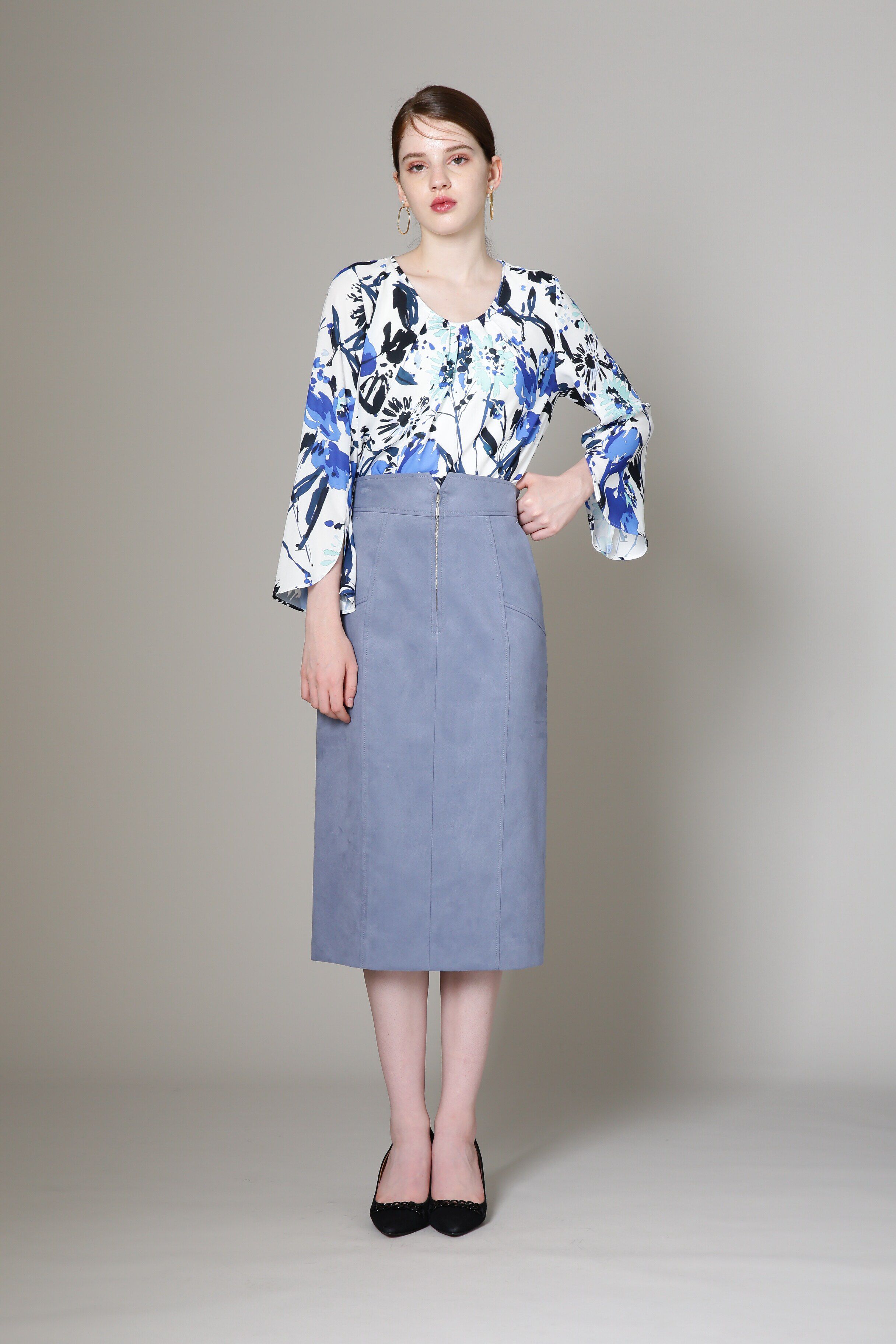  「◆スエードタイトスカート」|スカート|