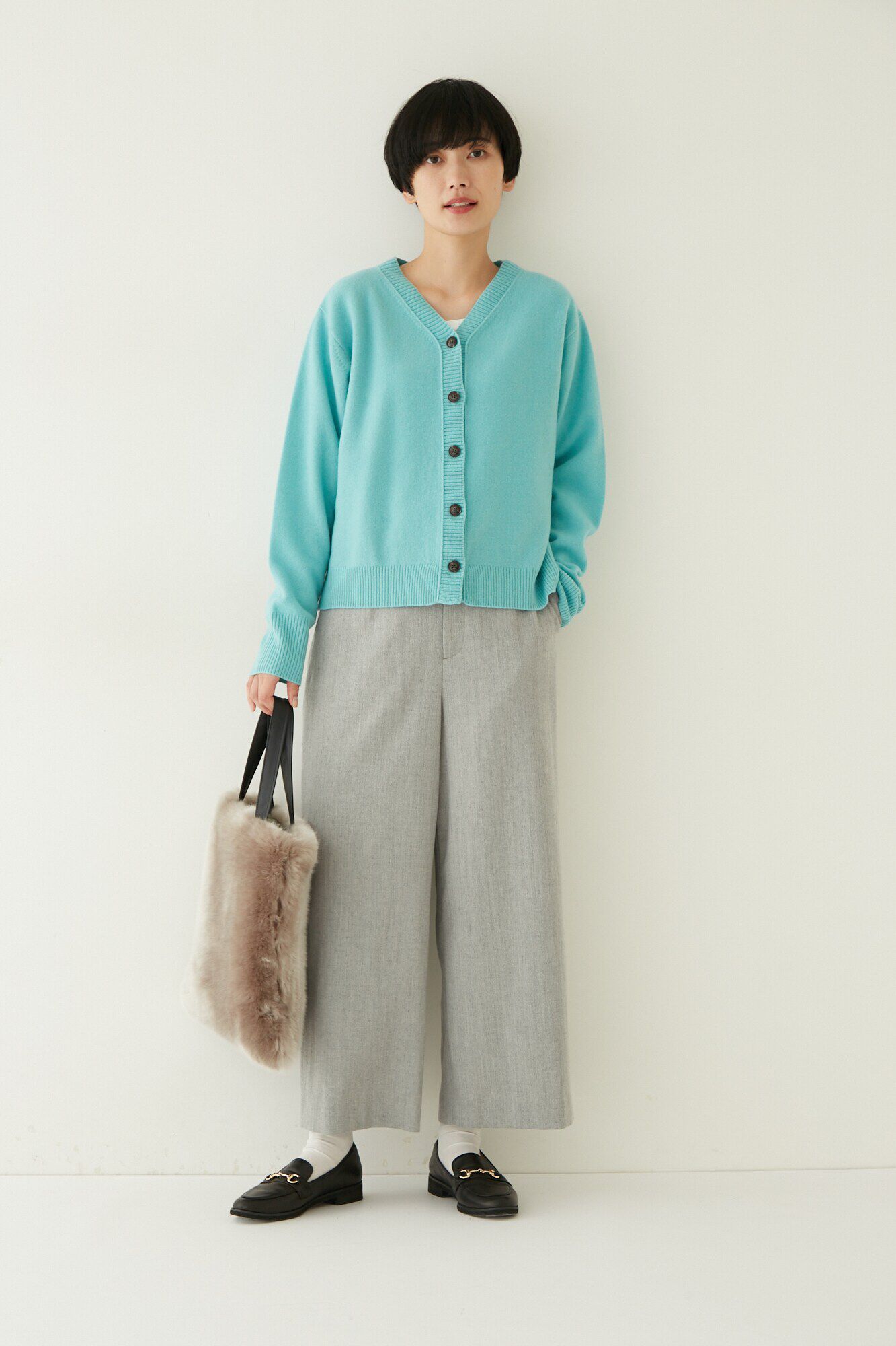  「◆ソフトタッチウール２ＷＡＹカーディガン」|ニット・セーター|