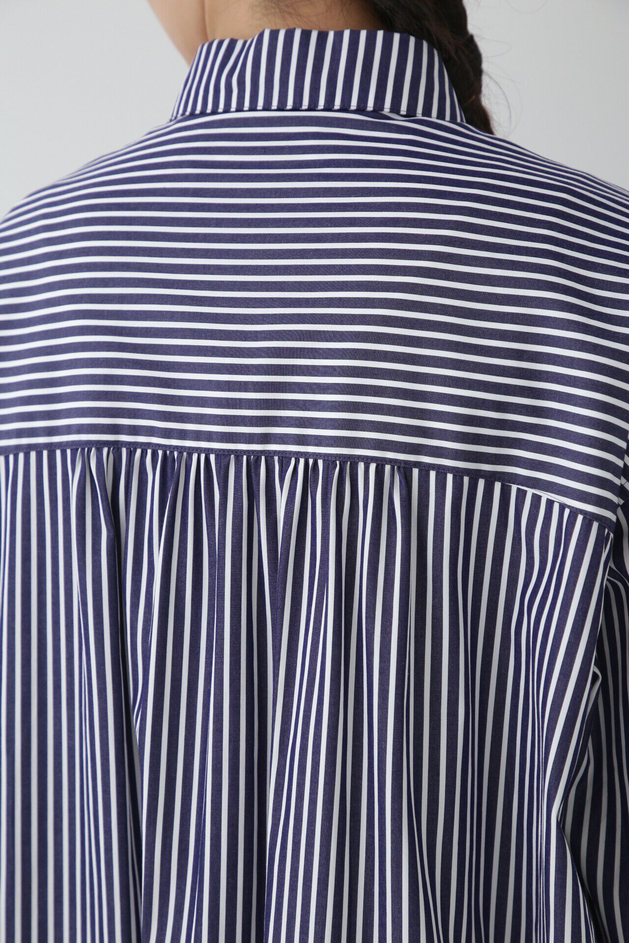  「◆１００／２ブロードストライプシャツワンピース」|ワンピース|