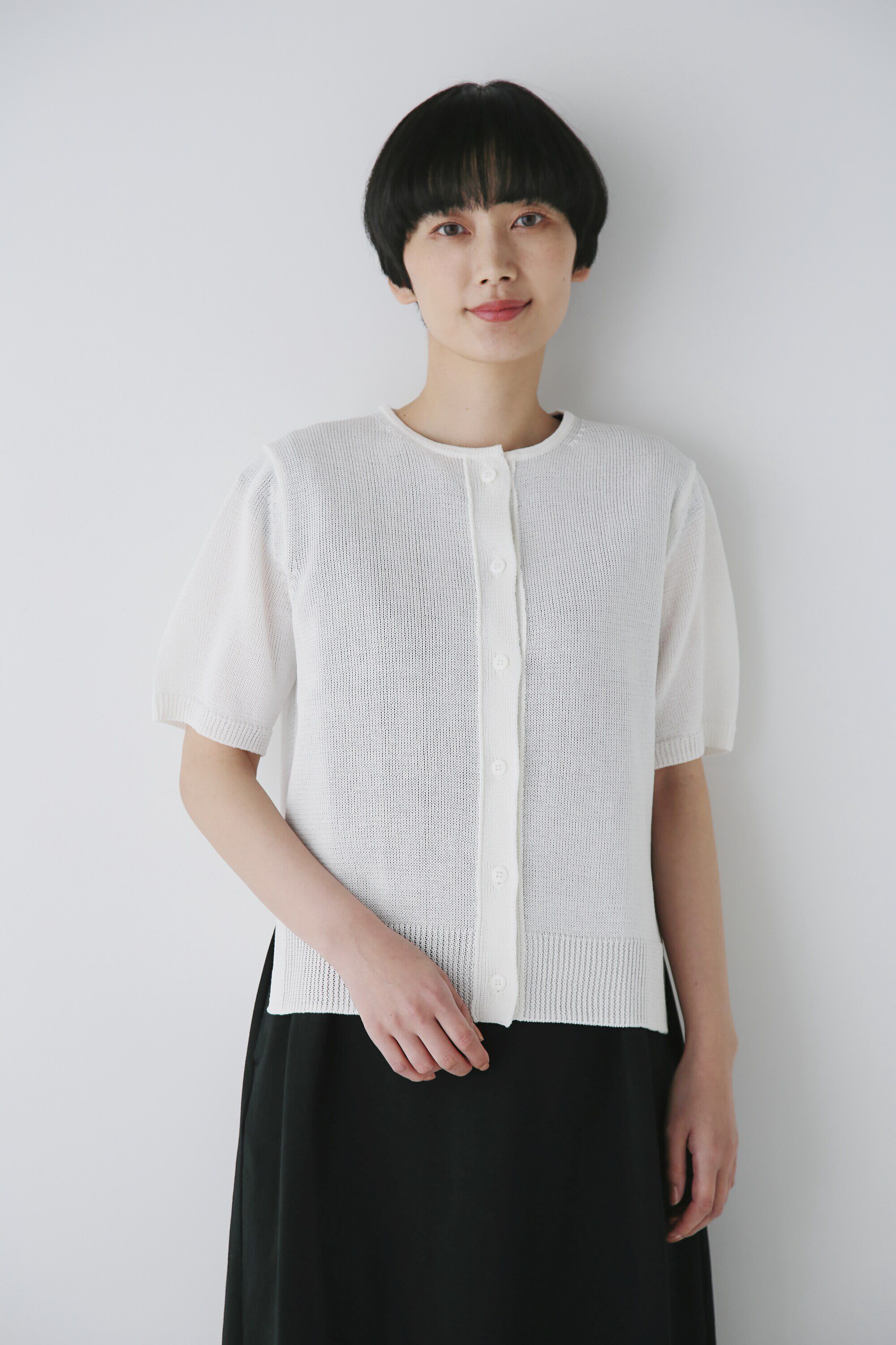  「◆ミドルゲージギマカーディガン」|ニット・セーター|