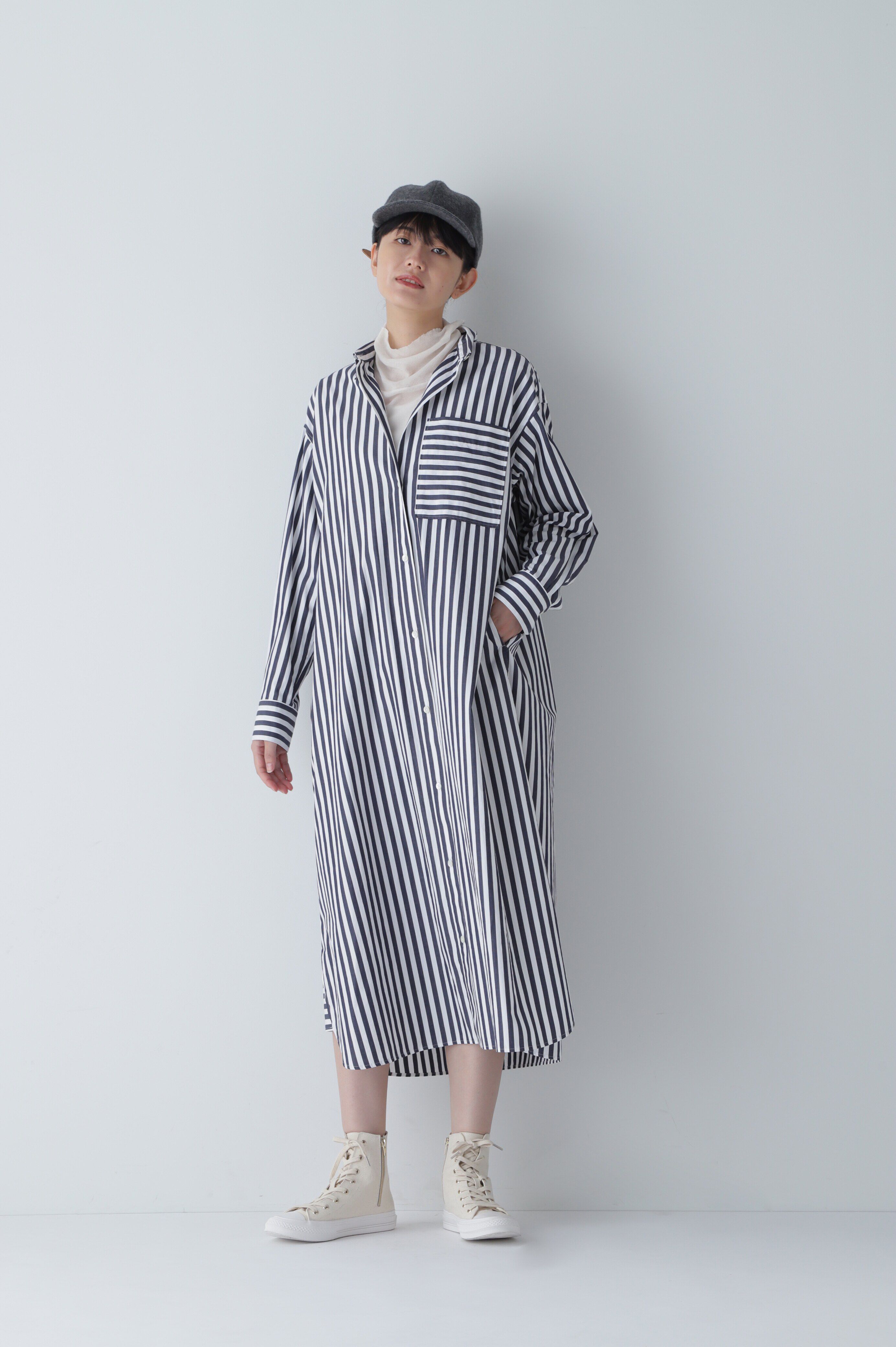  「◆ブロードシャツワンピース」|ワンピース|