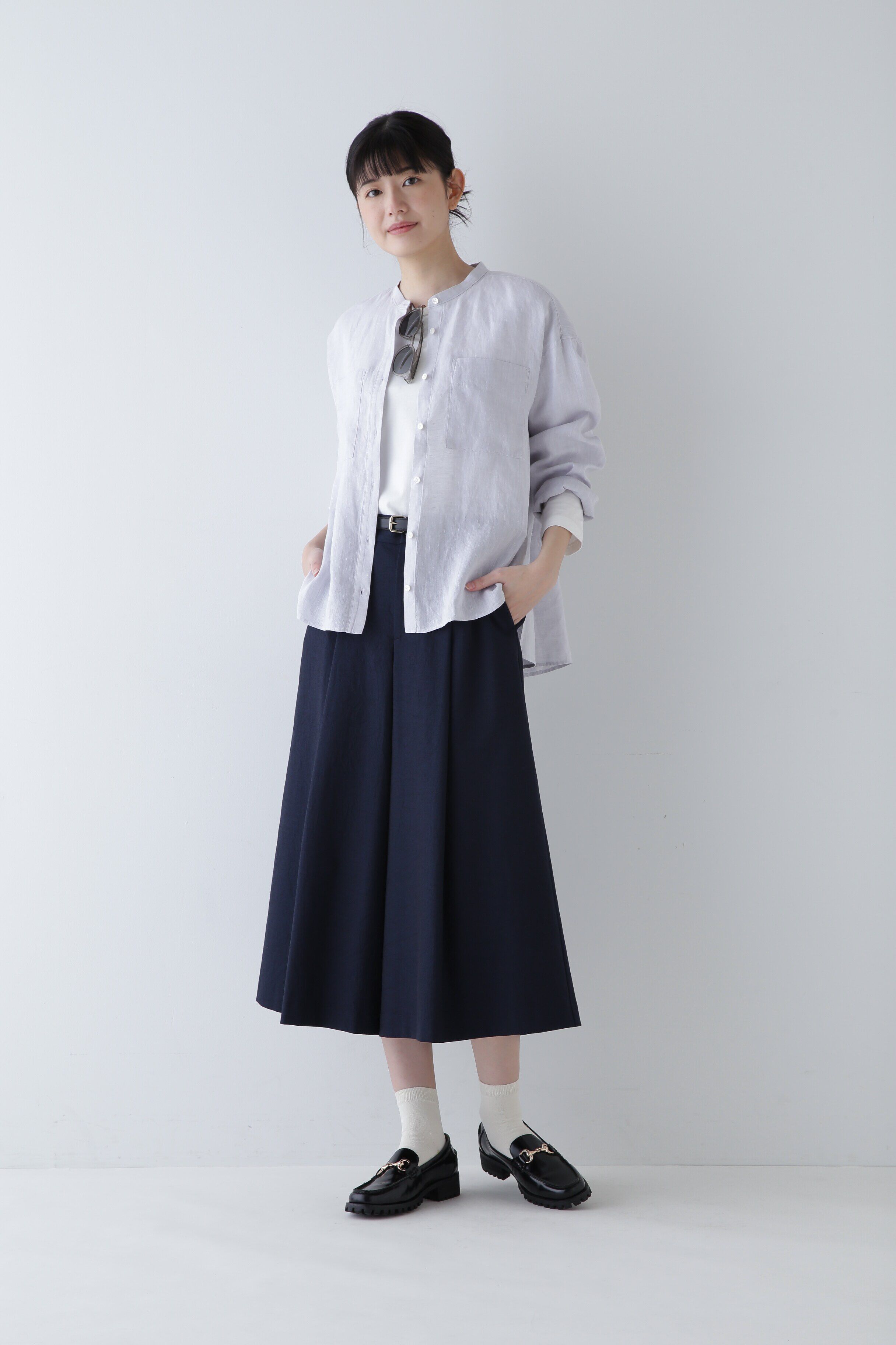  「◆ハードマンリネンブラウス」|シャツ・ブラウス|