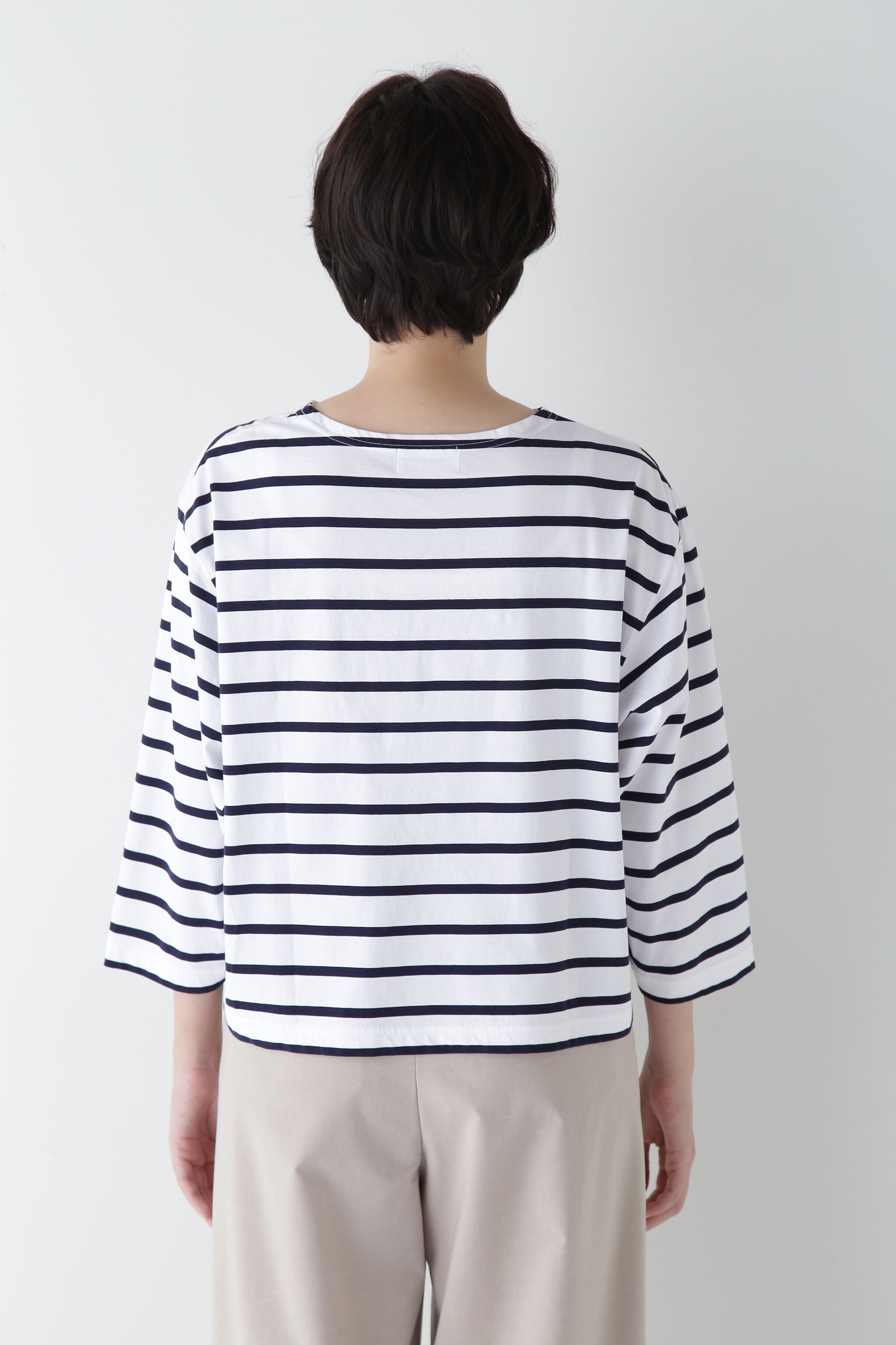  「◆ハイゲージボーダープルオーバー」|Tシャツ・カットソー|