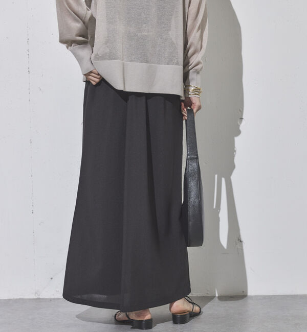 Doux archives「ドライジョーゼットラップ風スカート」|スカート|