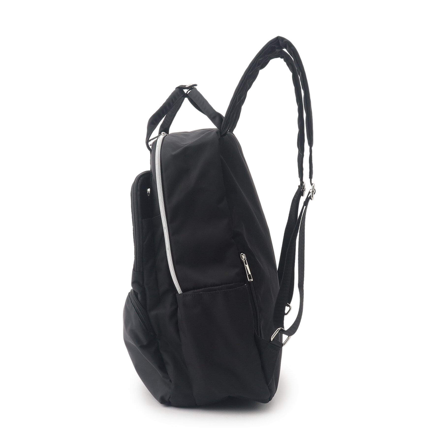 SHOO･LA･RUE「【撥水】大人が持ちたい 10ポケット2層リュック」|リュック|