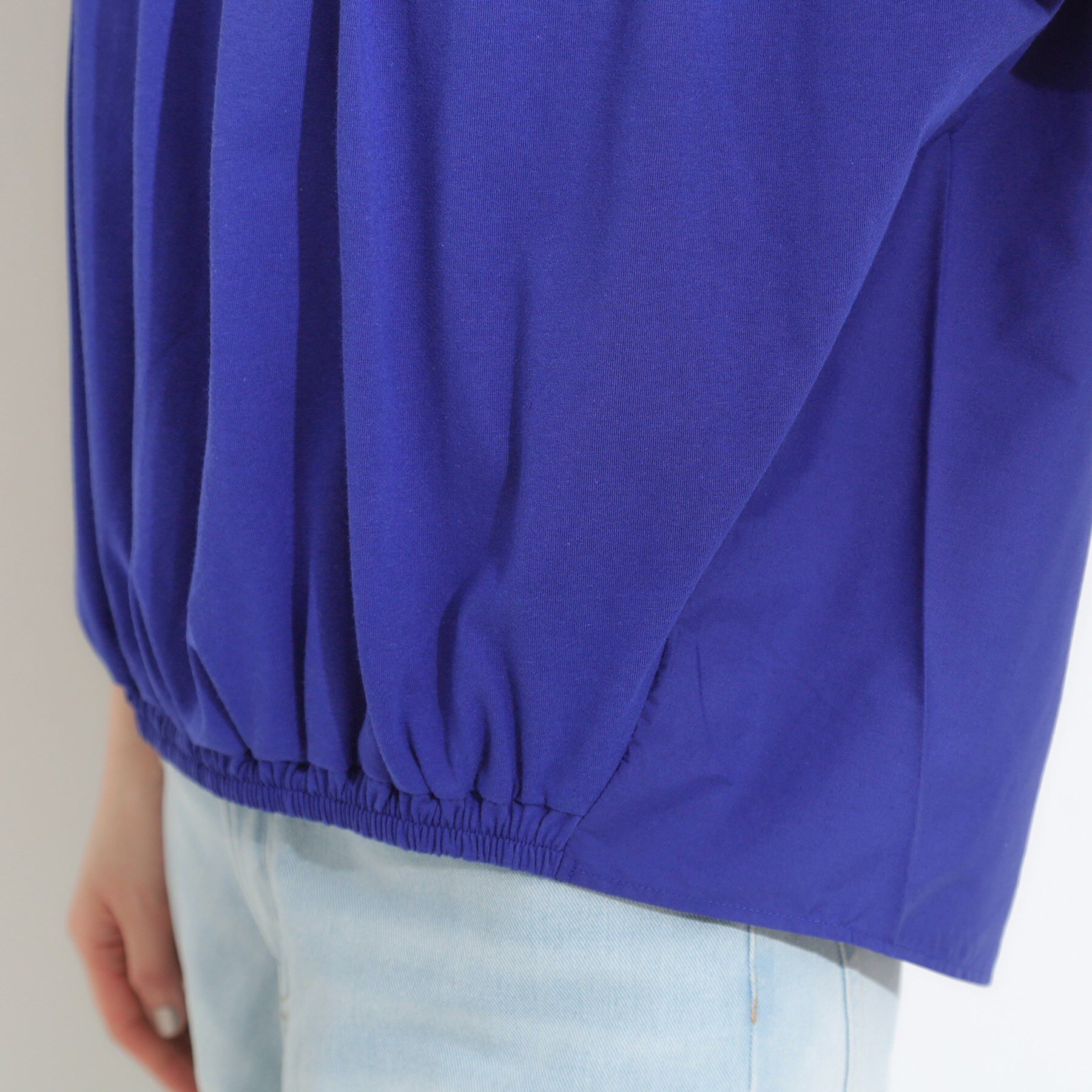 SHOO･LA･RUE「インせず決まる 異素材使い デザイントップス」|Tシャツ・カットソー|