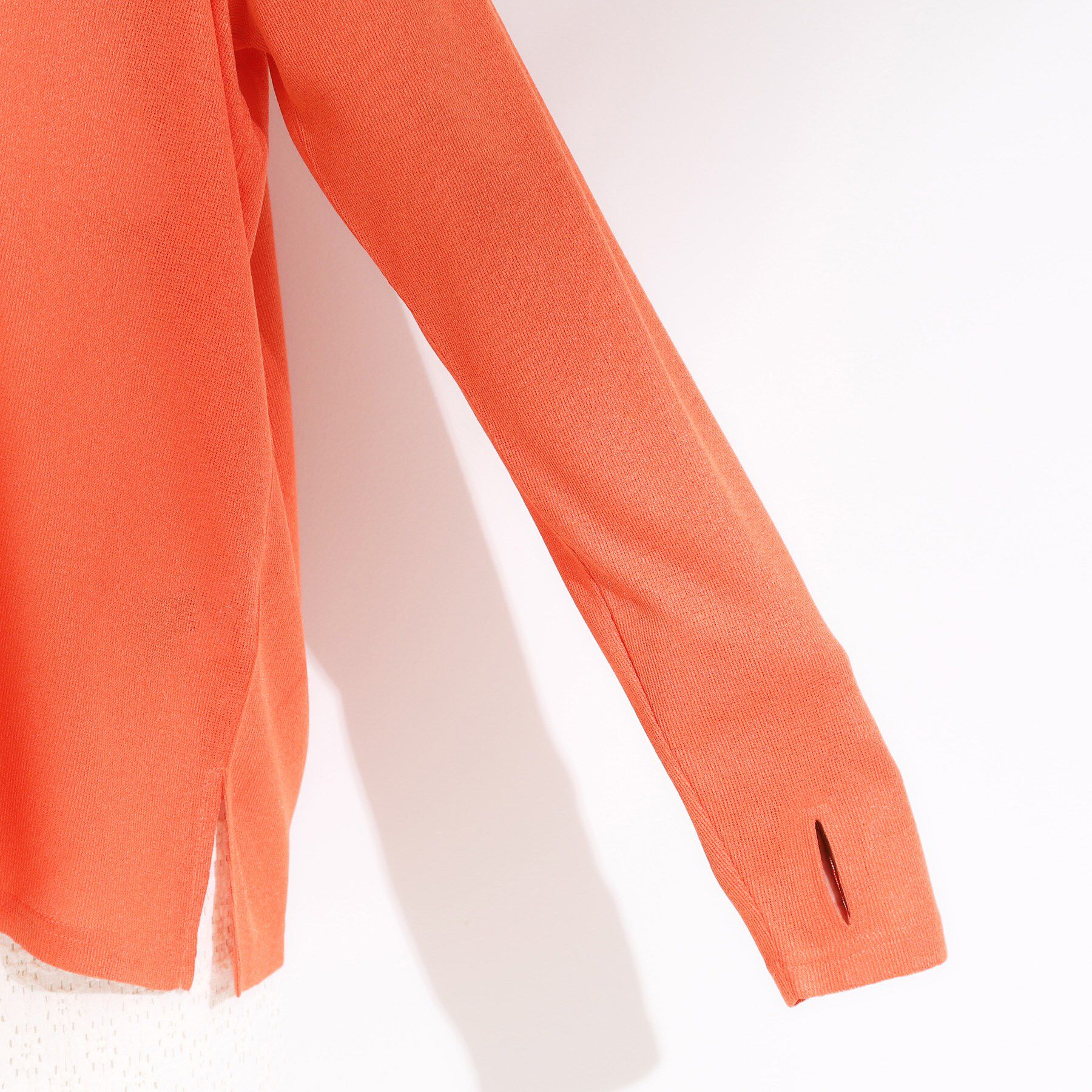 SHOO･LA･RUE「【S-LL/ひんやり/UV】手の甲まで隠れる トッパーカーディガン」|カーディガン|