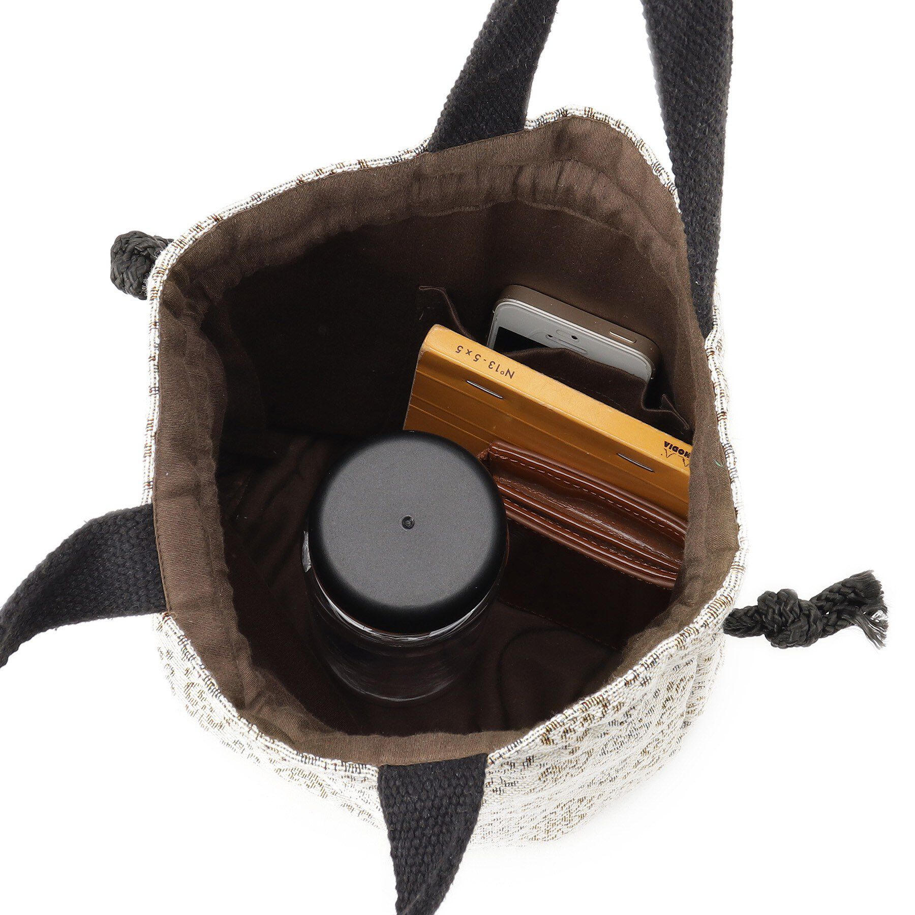 SHOO･LA･RUE「【インド製】ジャカード巾着バッグ」|トートバッグ|