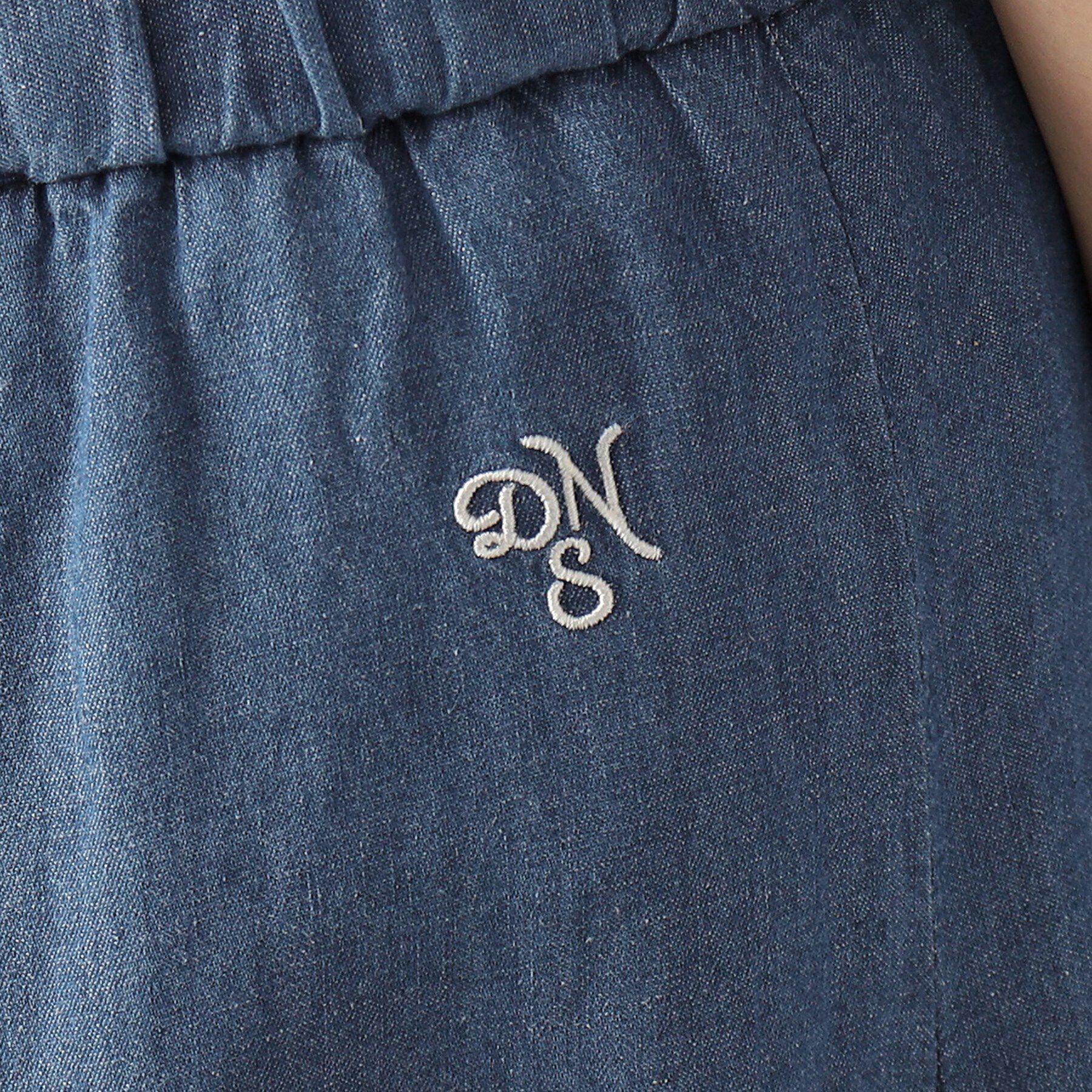 Dessin「【洗える】リネンブレンドデニム切替スカート（XS～L）」|スカート|