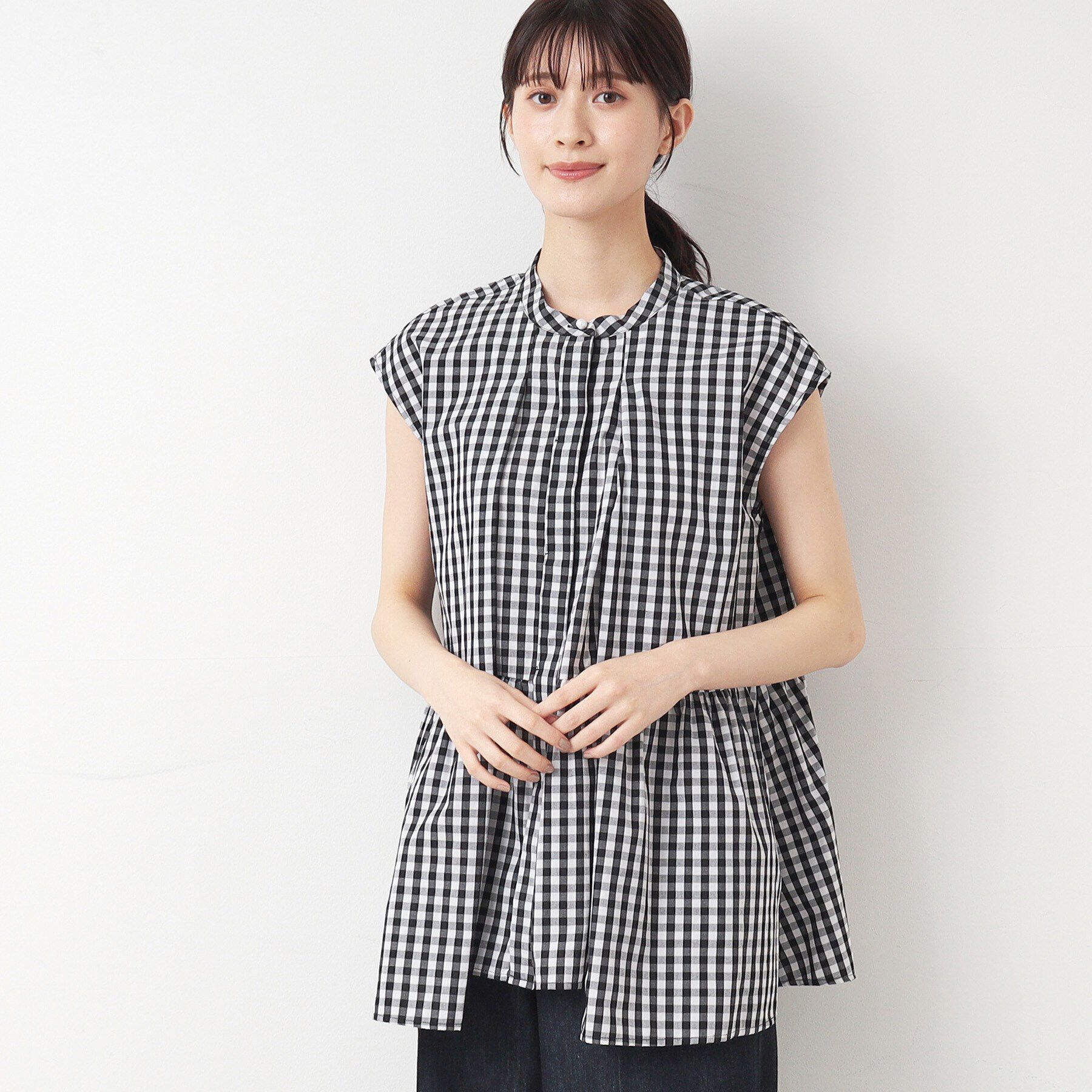 Dessin「【洗える】ペプラムブラウス（XS～L）」|シャツ・ブラウス|