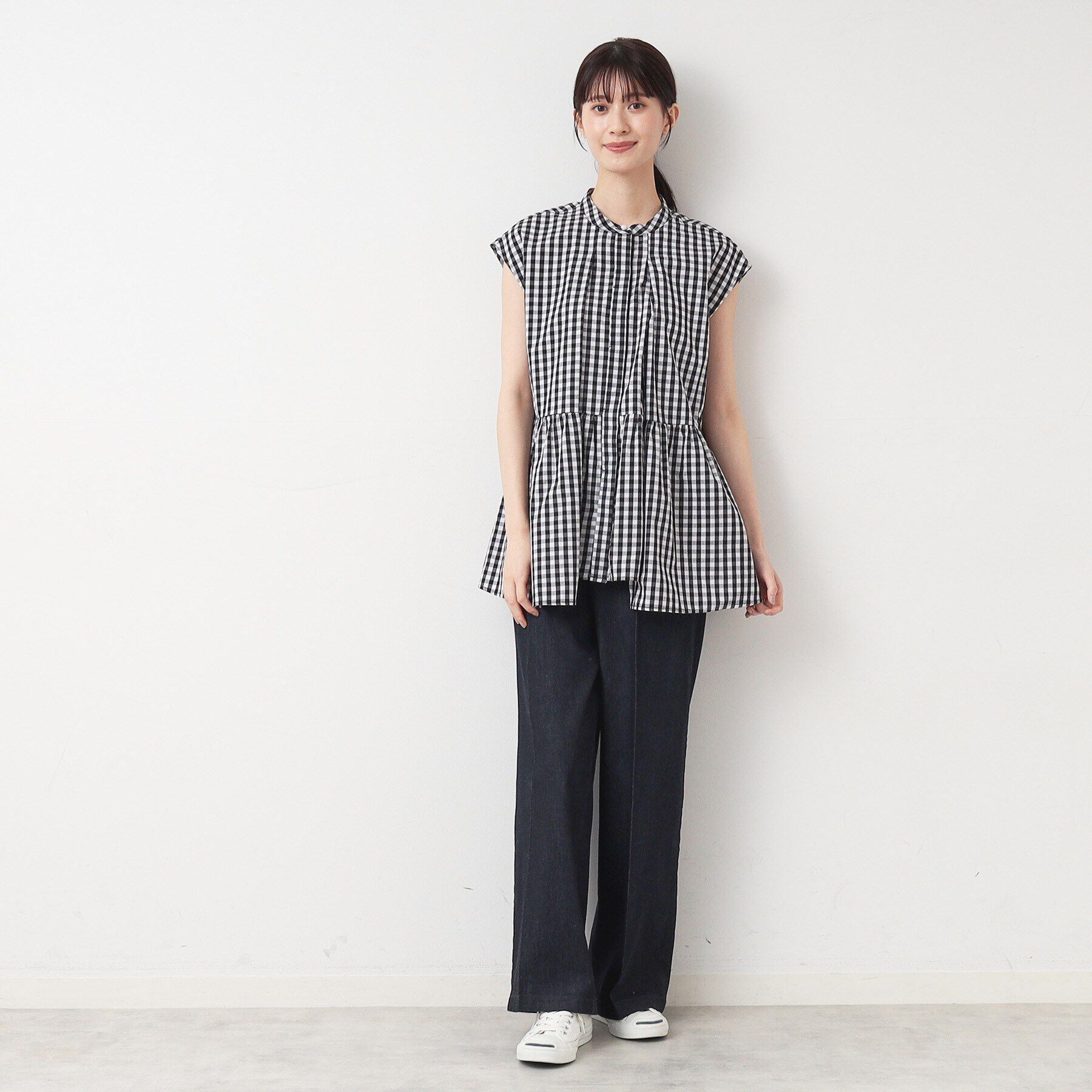 Dessin「【洗える】ペプラムブラウス（XS～L）」|シャツ・ブラウス|