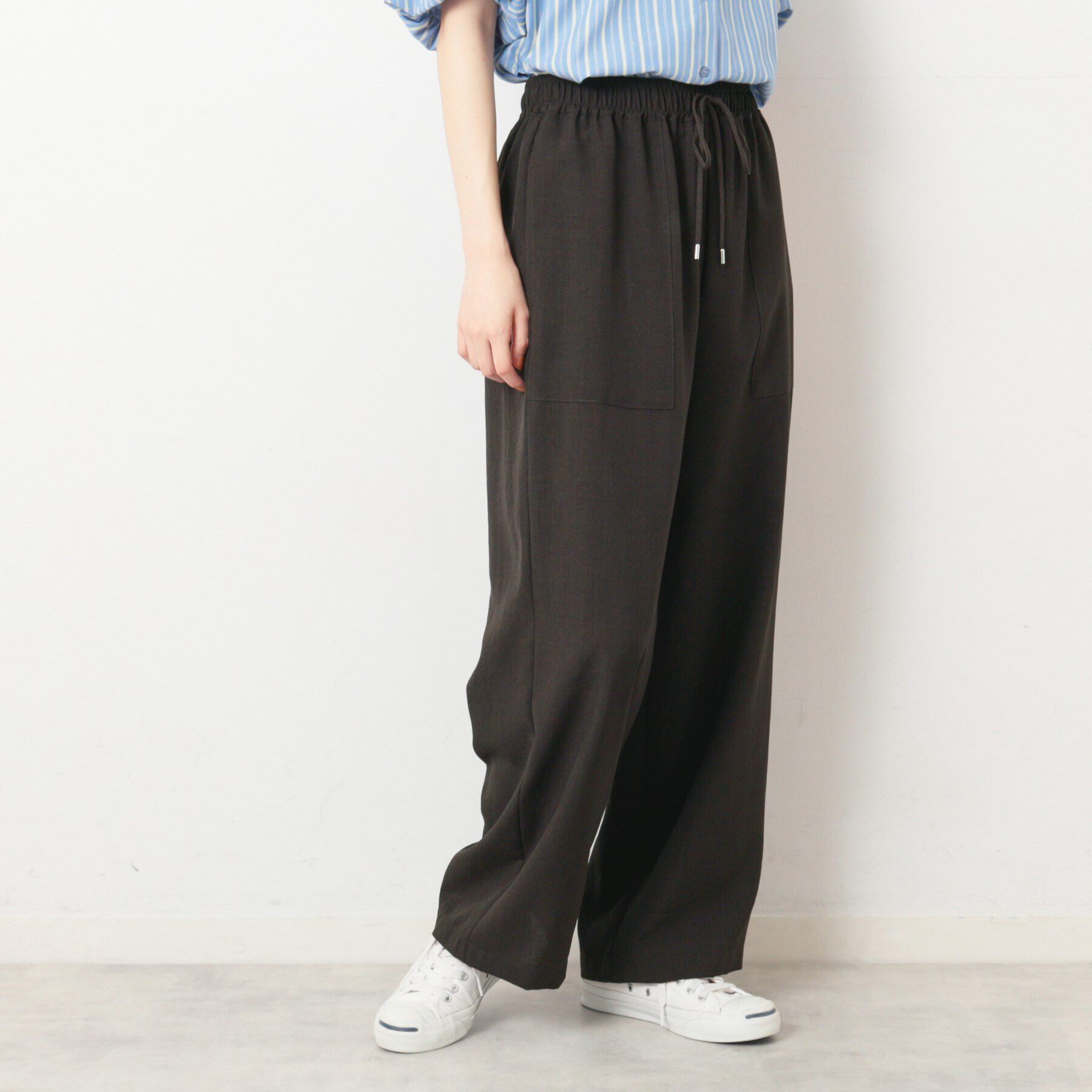 Dessin「【ウエストゴム・洗える】アウトポケット付きパンツ（XS～L）」|その他|