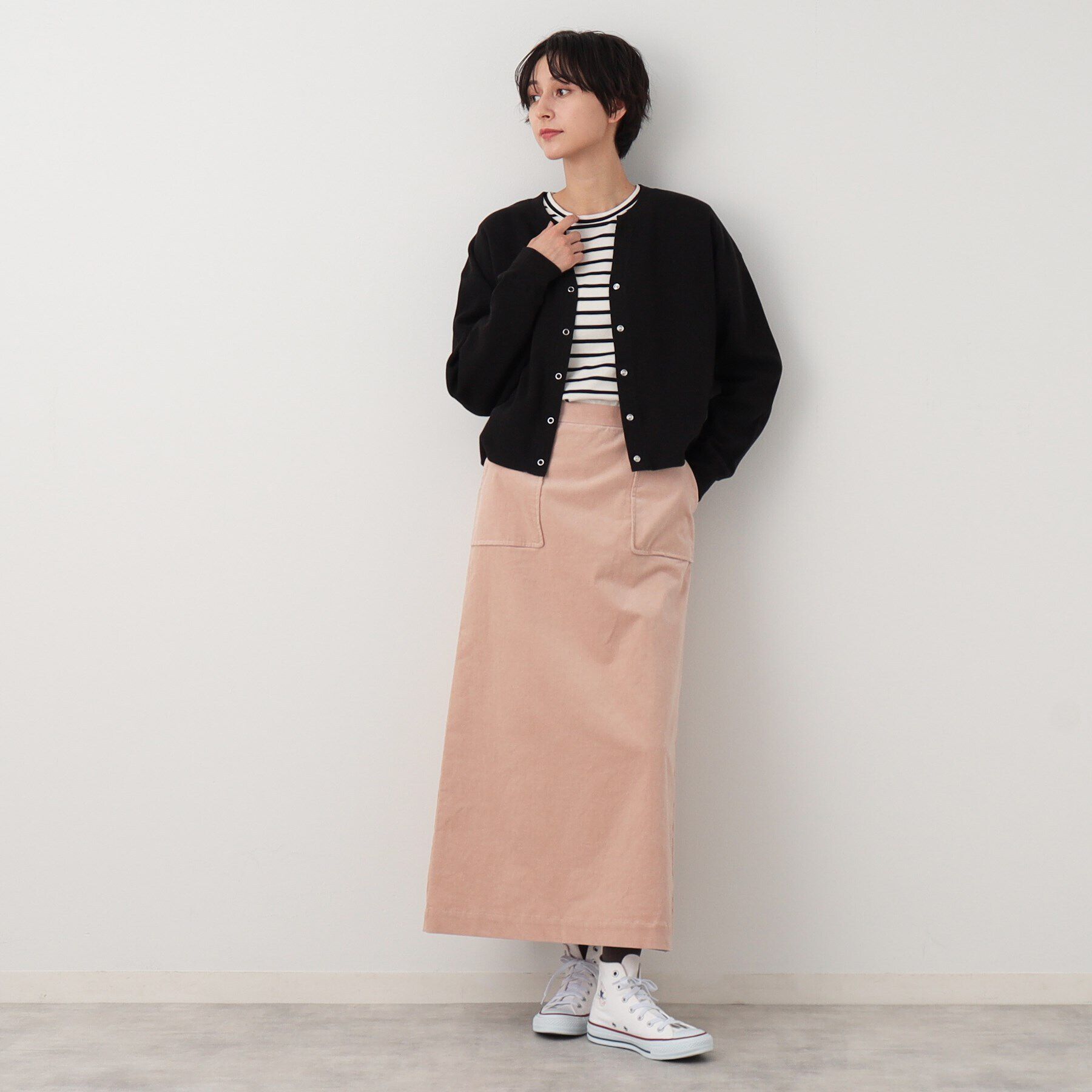 Dessin「コーデュロイロングタイトスカート（XS～L）」|スカート|