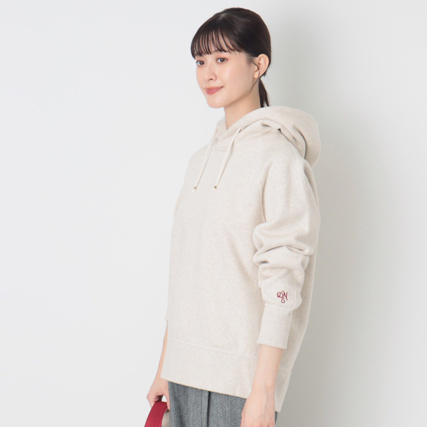 Dessin「【ユニセックス・日本製】吊り裏毛フーデッドスウェット」|パーカー|