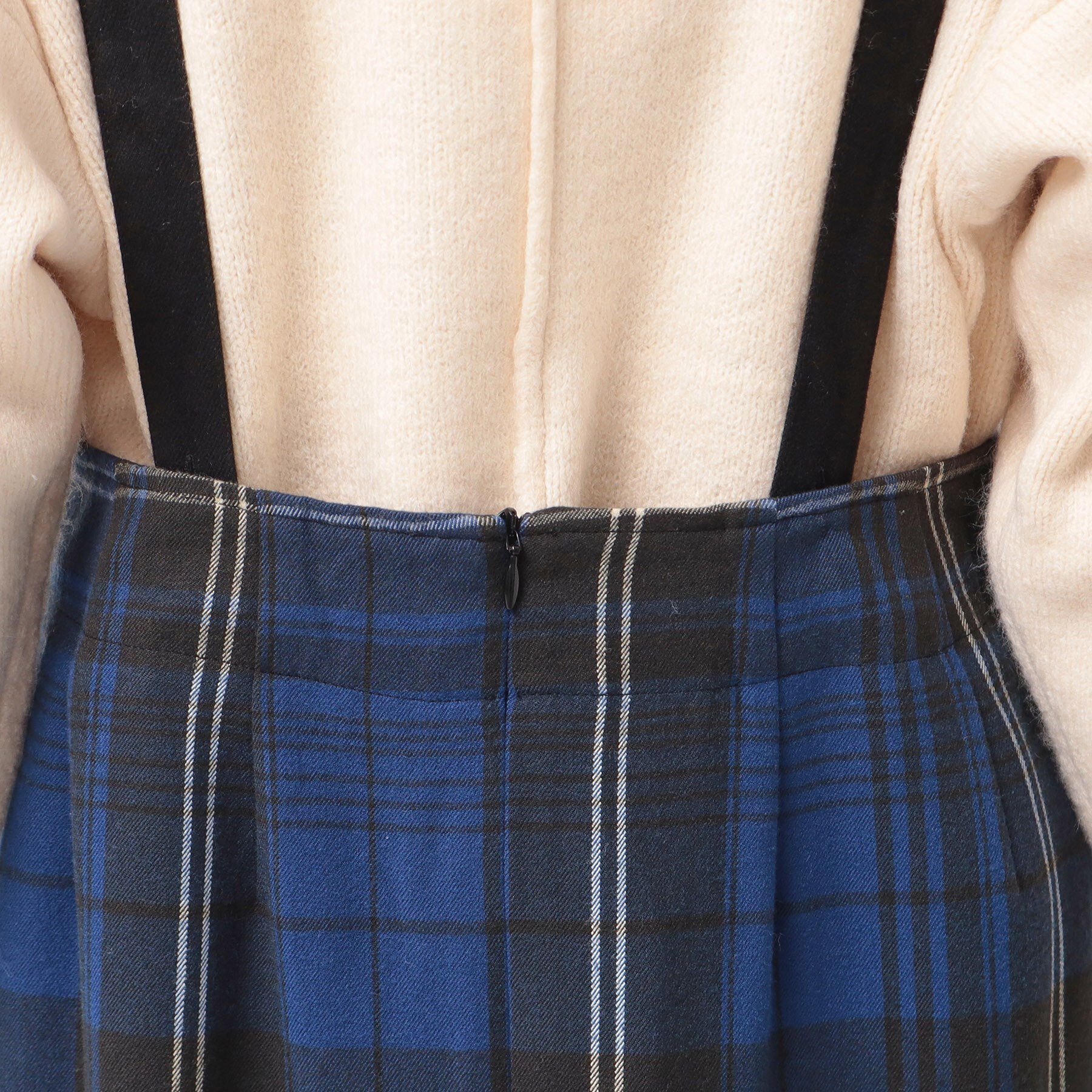 Dessin「【洗える・2WAY】サスペンダー付きフラップポケットスカート（XS～L）」|スカート|