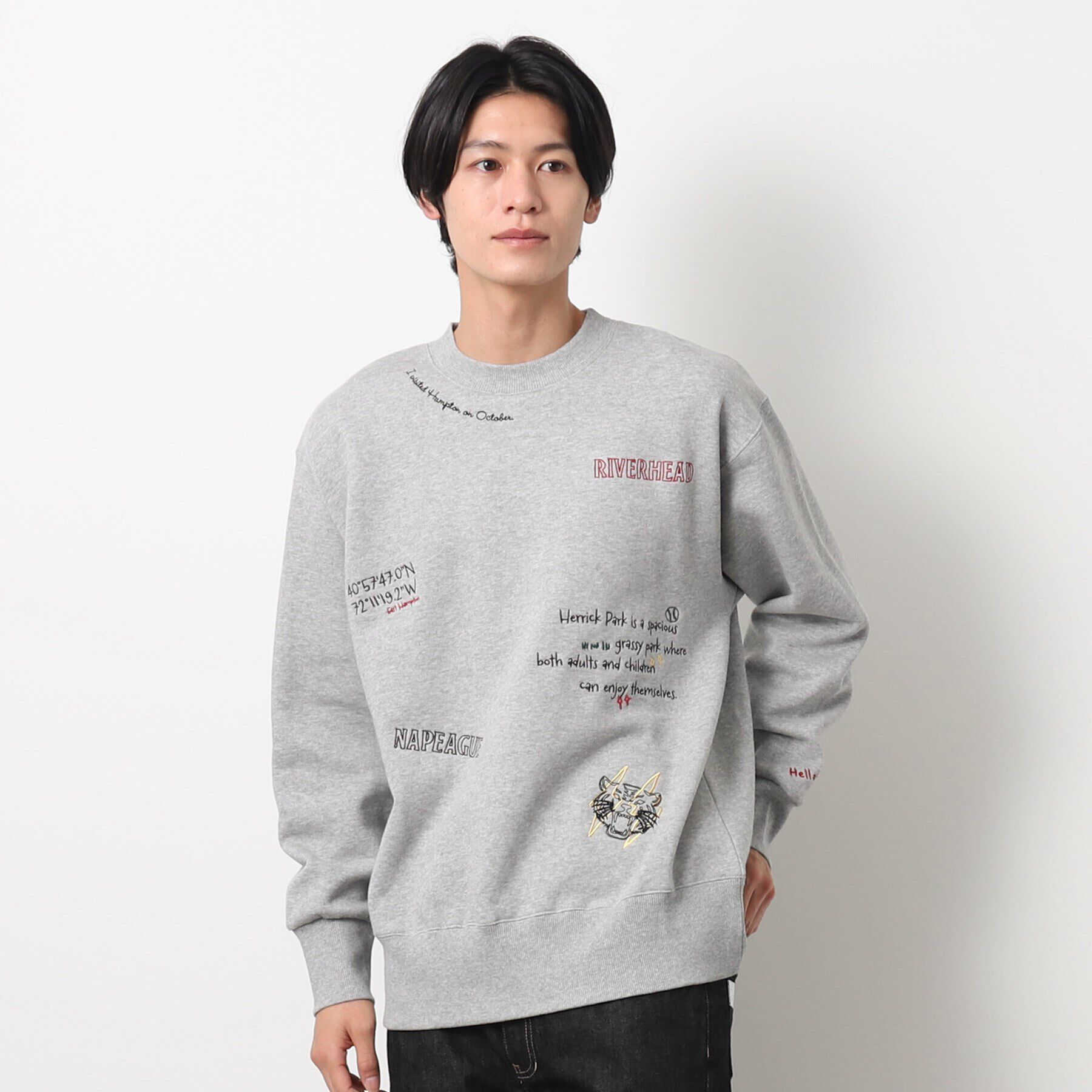 Dessin「落書きモチーフスウェット」|パーカー|