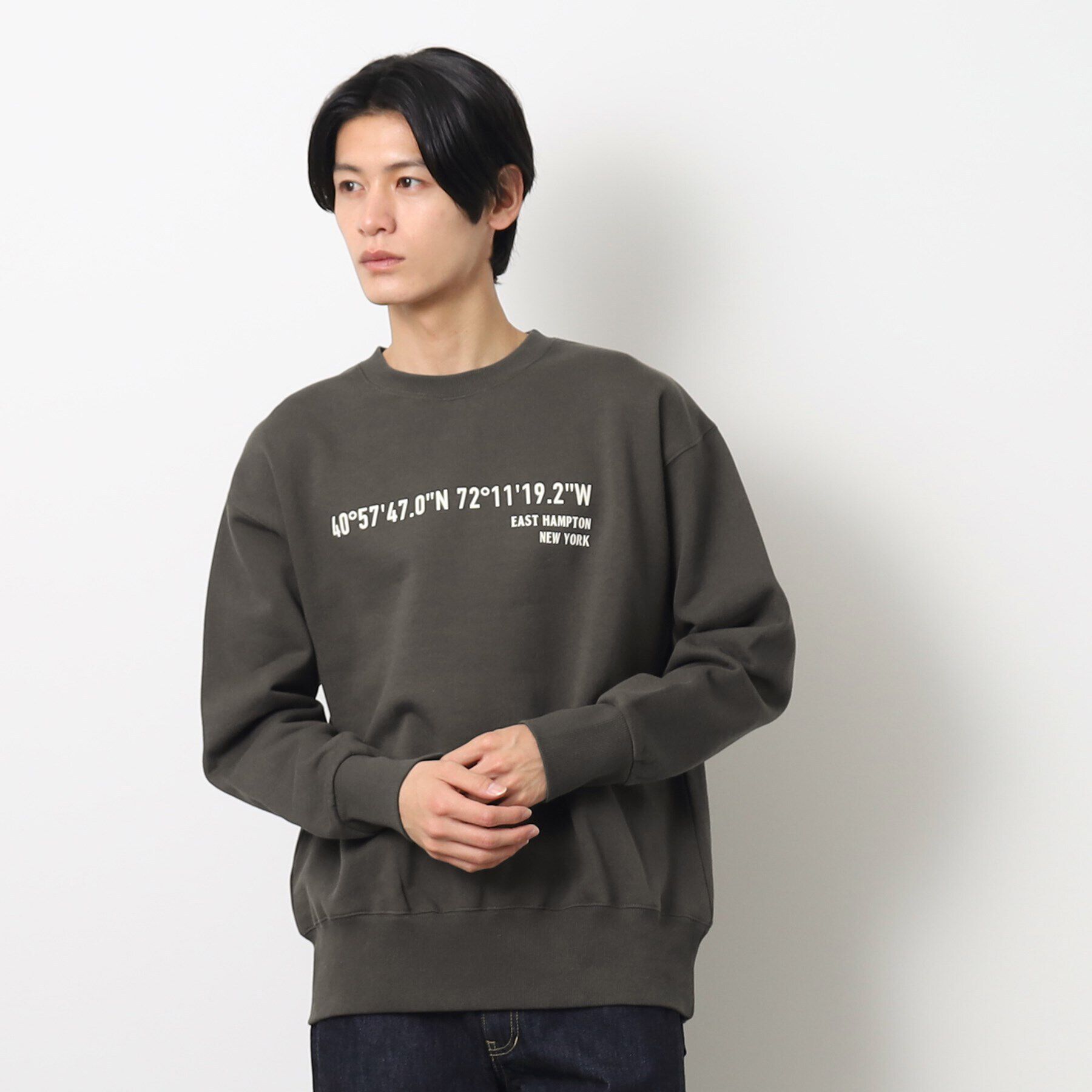 Dessin「【ユニセックス】座標プリントスウェット」|パーカー|