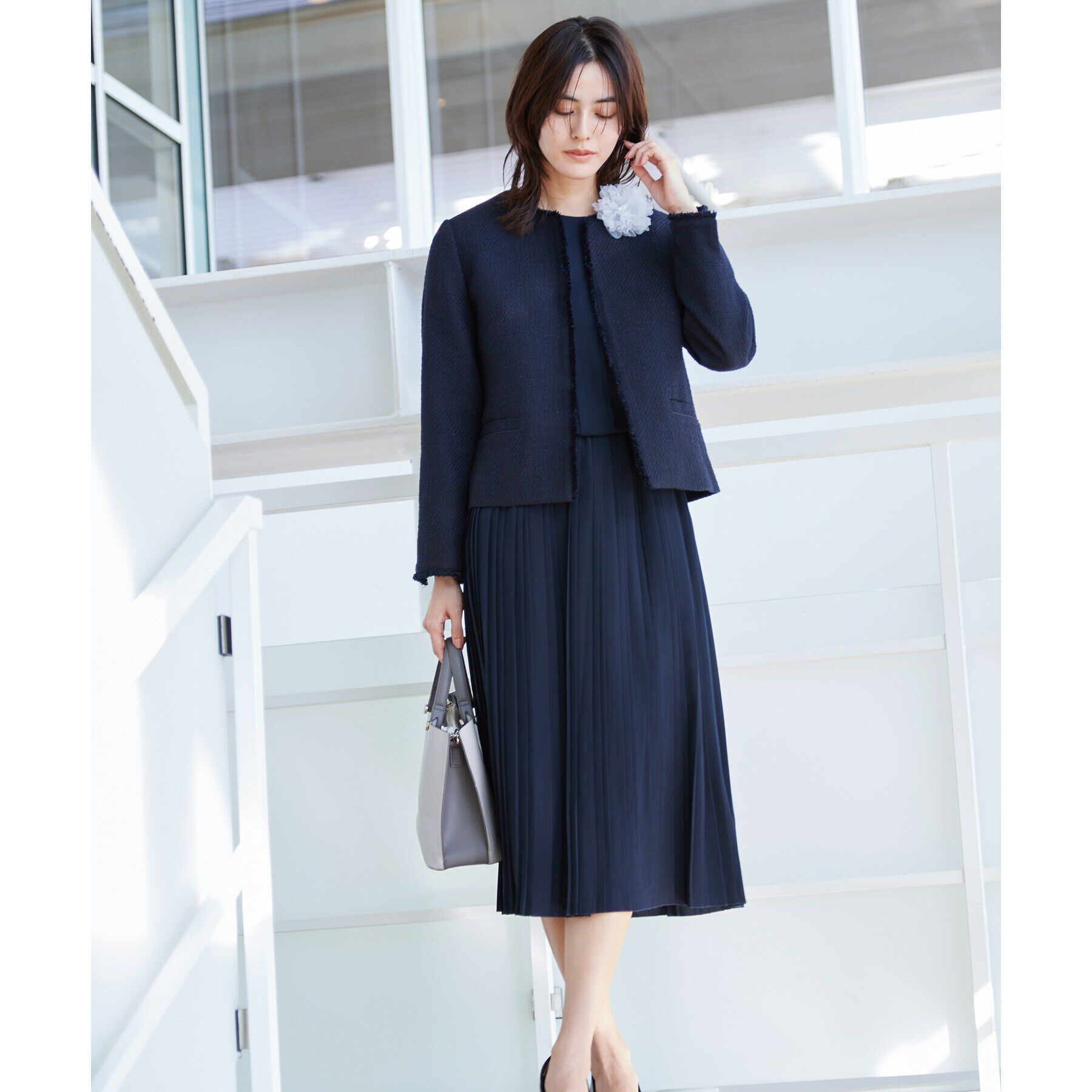 Dessin「プリーツスカートワンピース」|ワンピース|