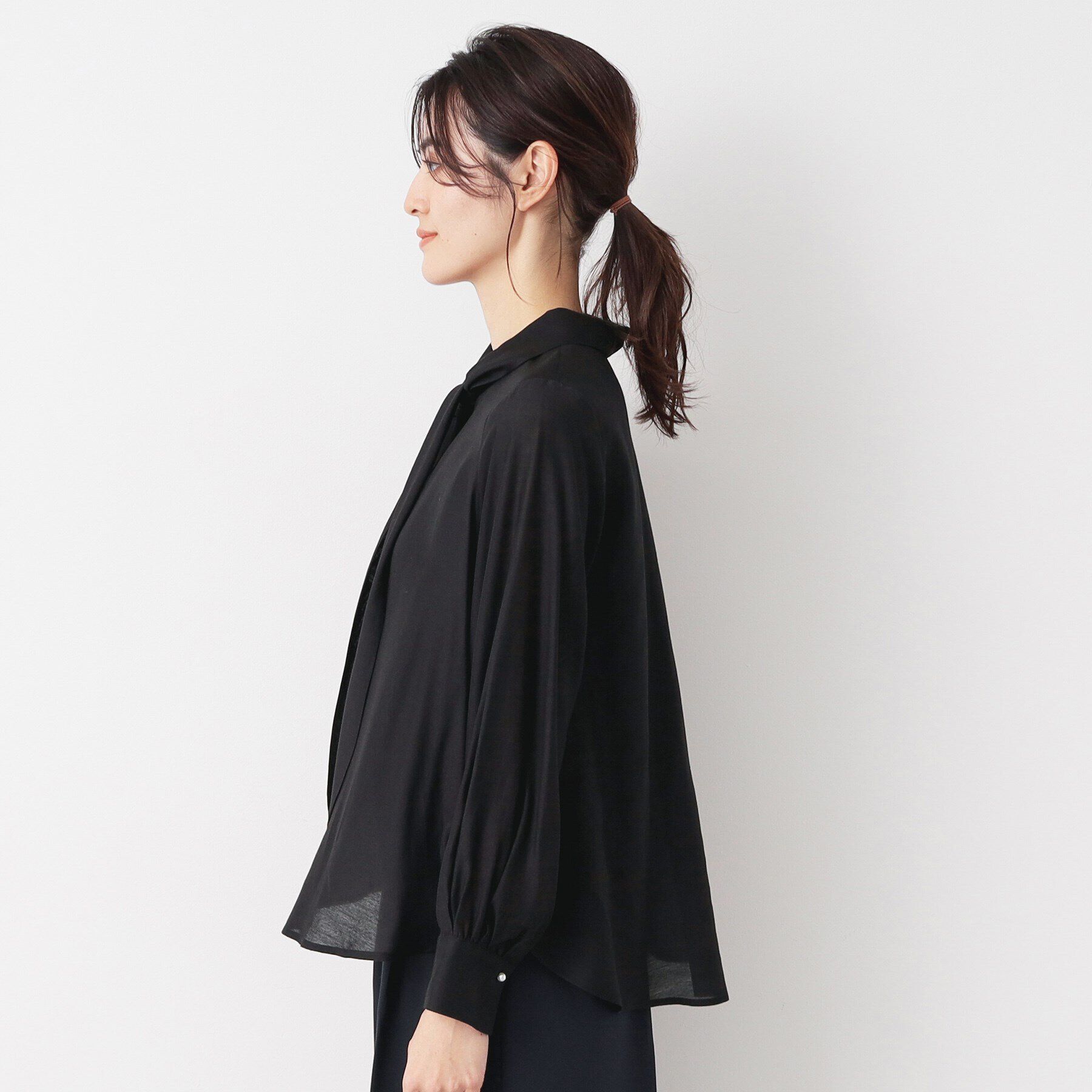 Dessin「【入卒/セレモニー/洗える】ボウタイブラウス」|シャツ・ブラウス|