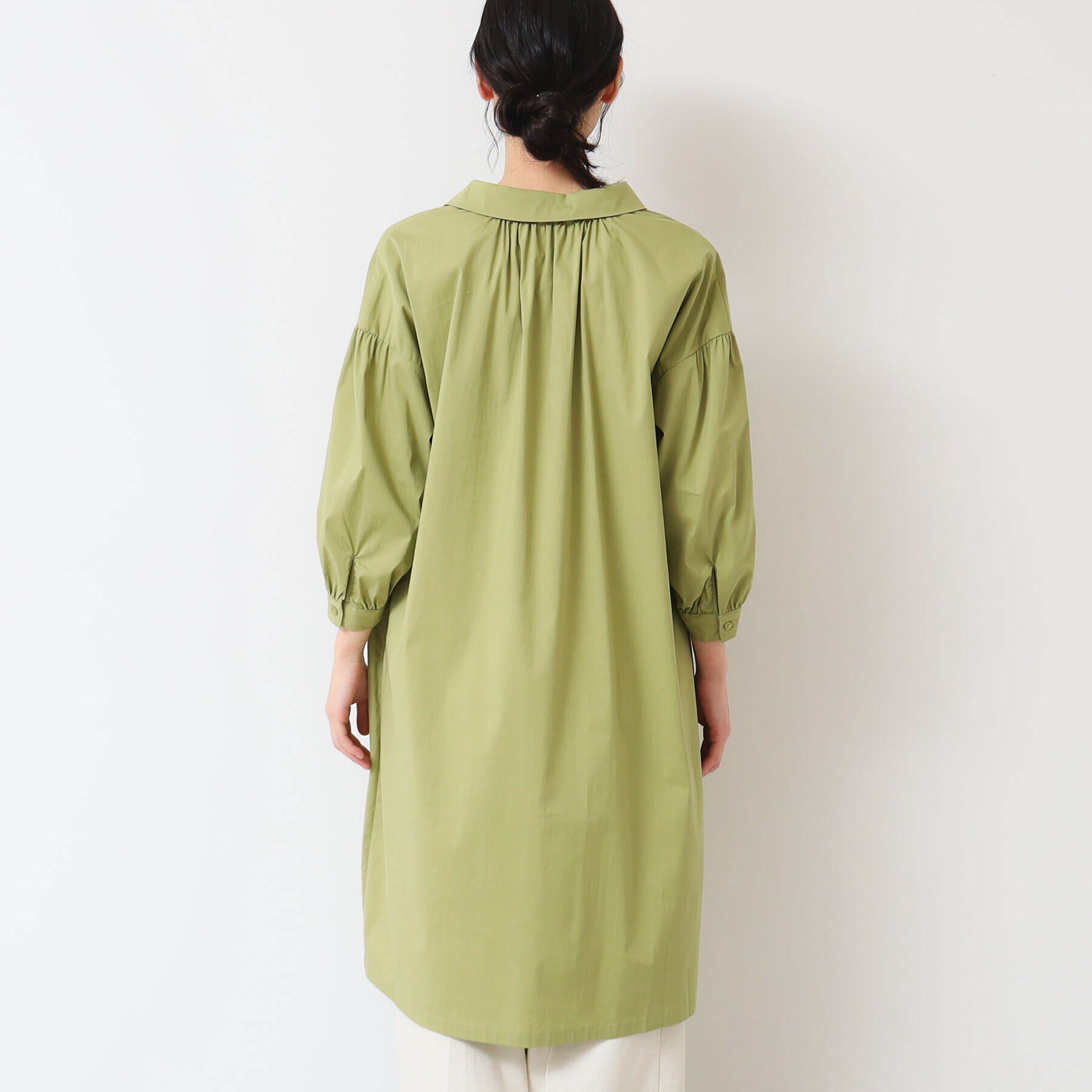 Dessin「【洗える】シャツチュニックワンピース」|ワンピース|