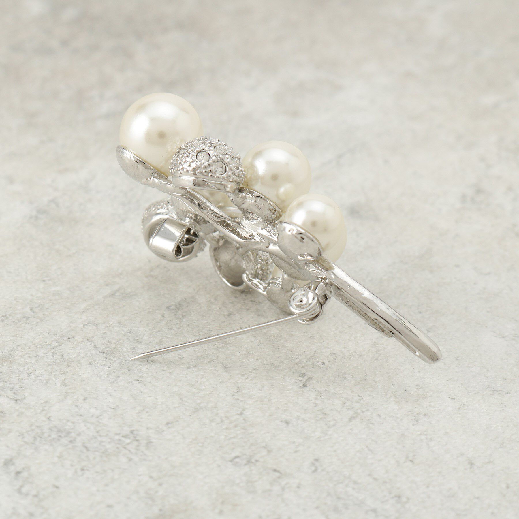 Dessin「【入卒/セレモニー】パール調ブーケブローチ」|ブローチ・コサージュ|