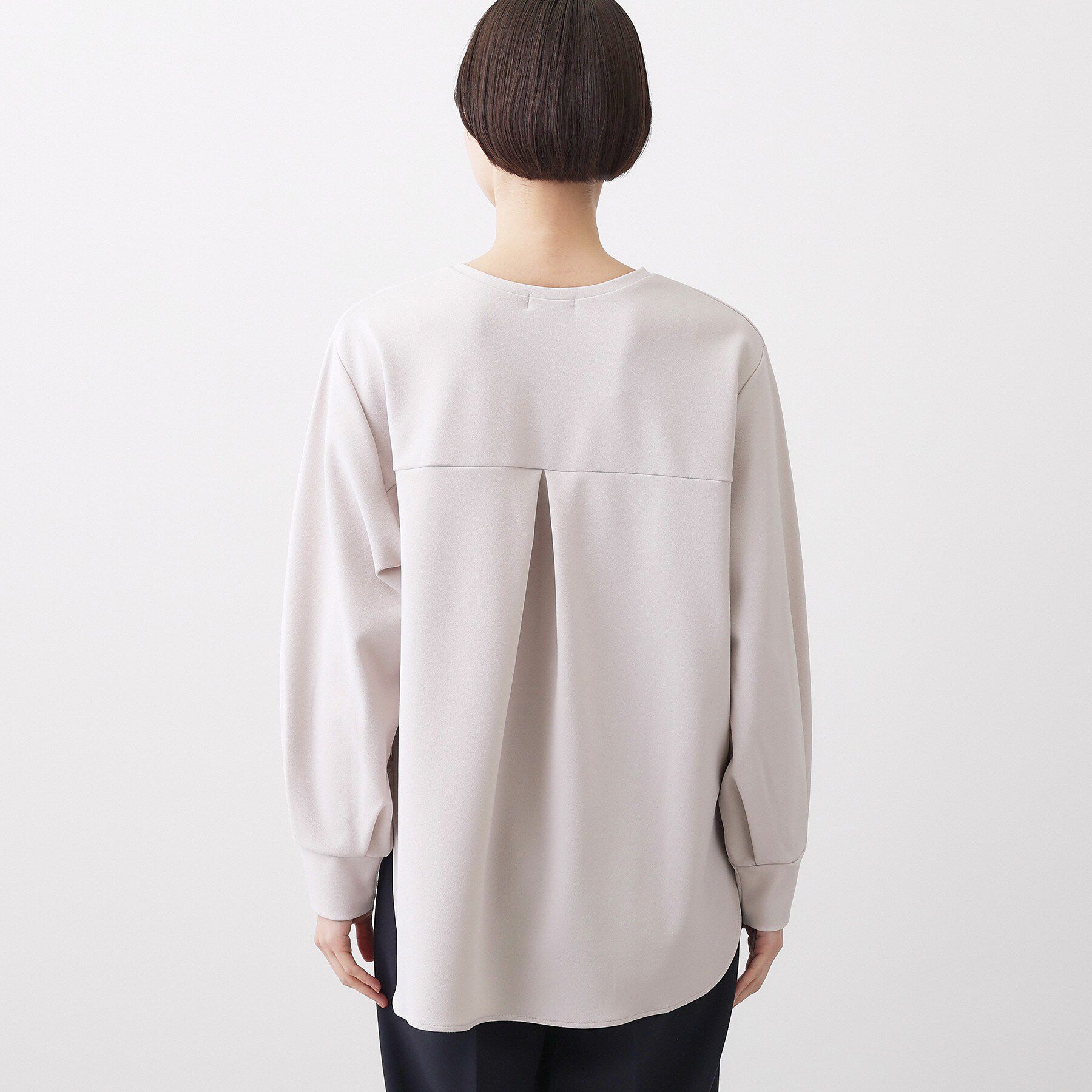 Dessin「【体型カバー/レイヤード/洗える】ジョーゼットプルオーバーブラウス」|シャツ・ブラウス|