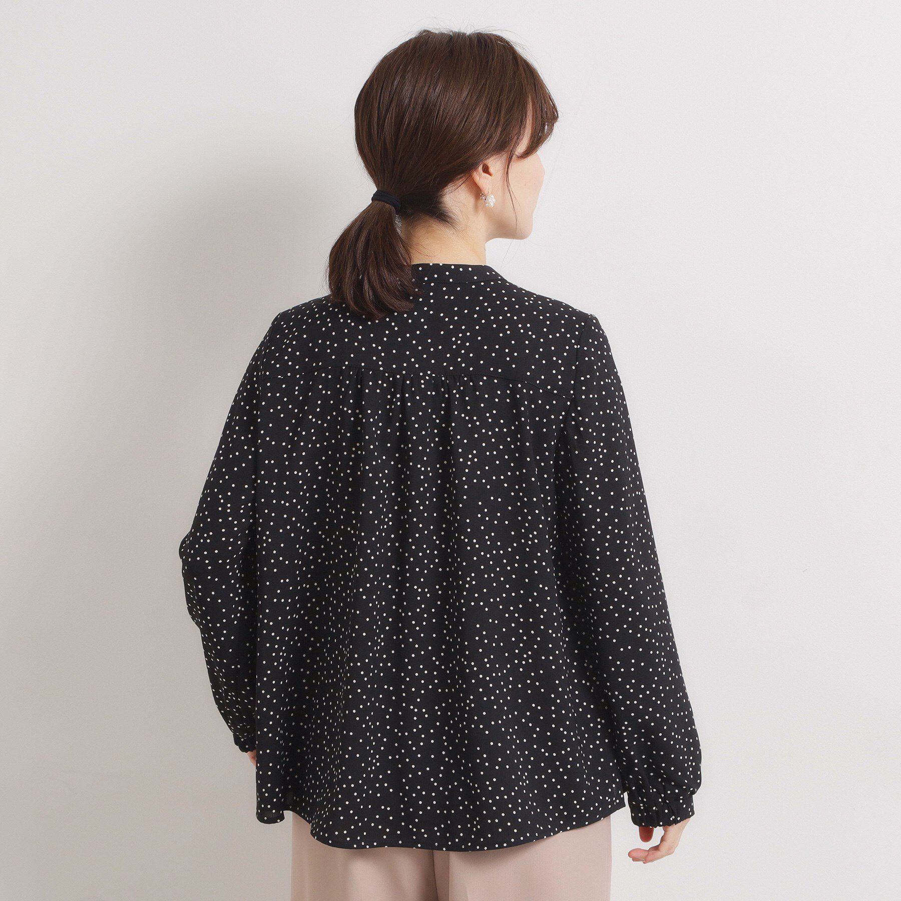 ITS&rsquo;DEMO「【手洗い可】前開きブラウス」|シャツ・ブラウス|