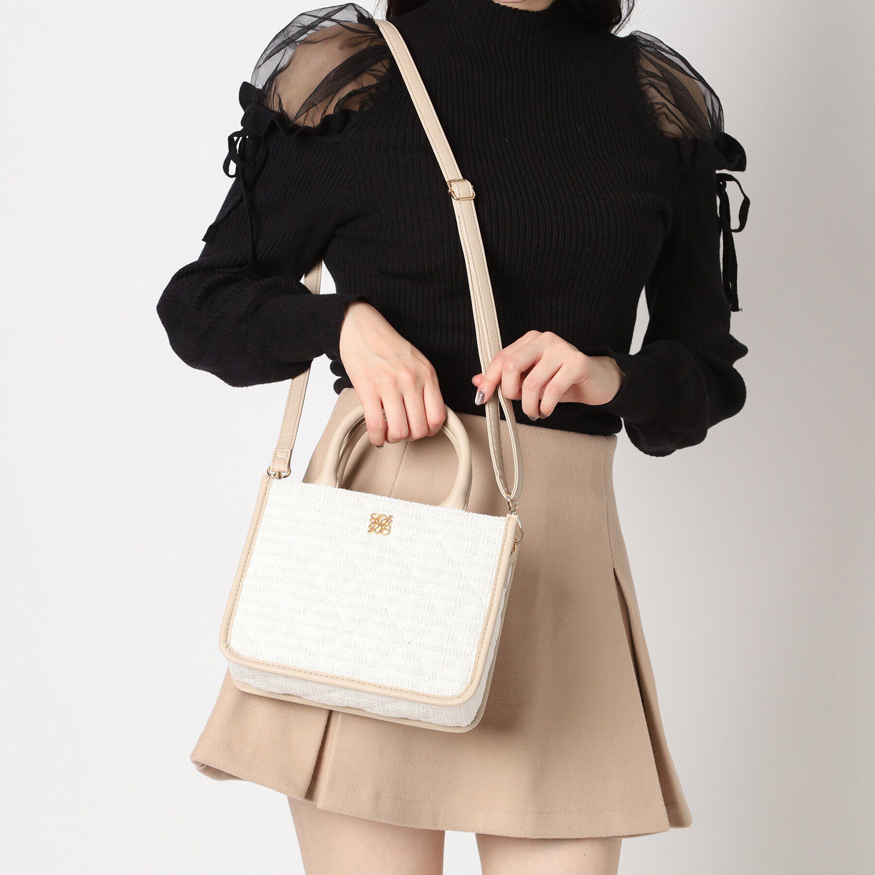 Ober Tashe「クリスティ2WAYトート」|トートバッグ|