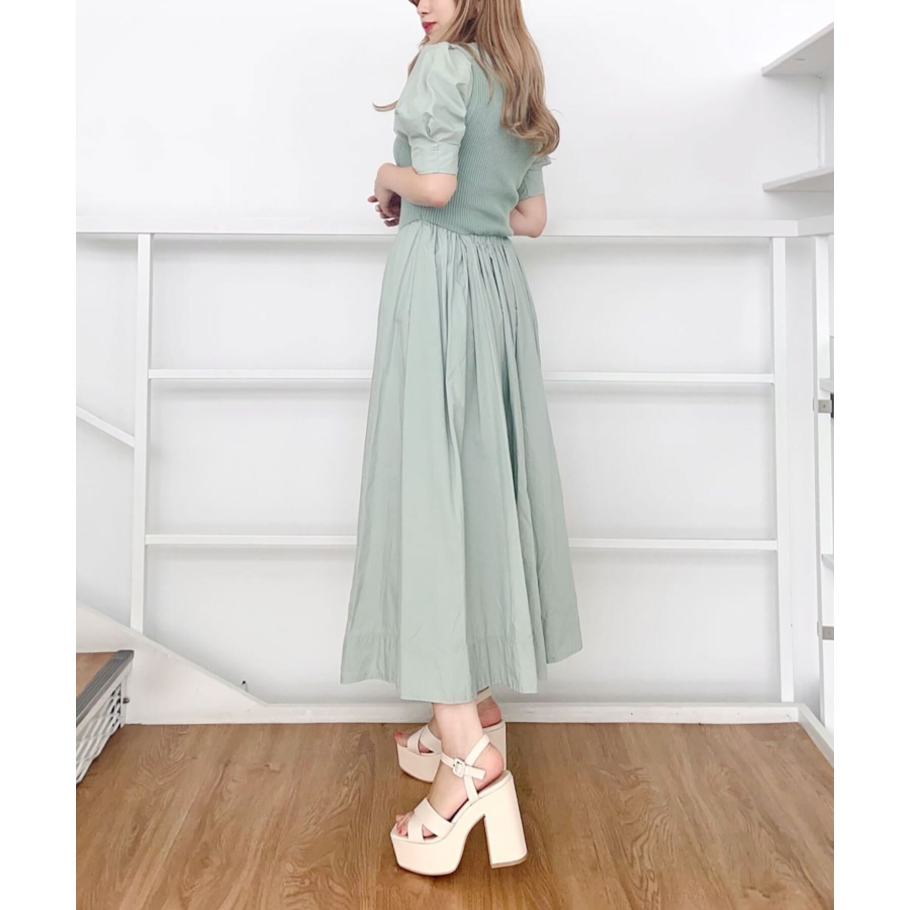 ESPERANZA「◆【ラク盛り／サンダル】リピーター続出／脚長美脚　ラク盛り厚底サンダル　24年Ver」|サンダル|