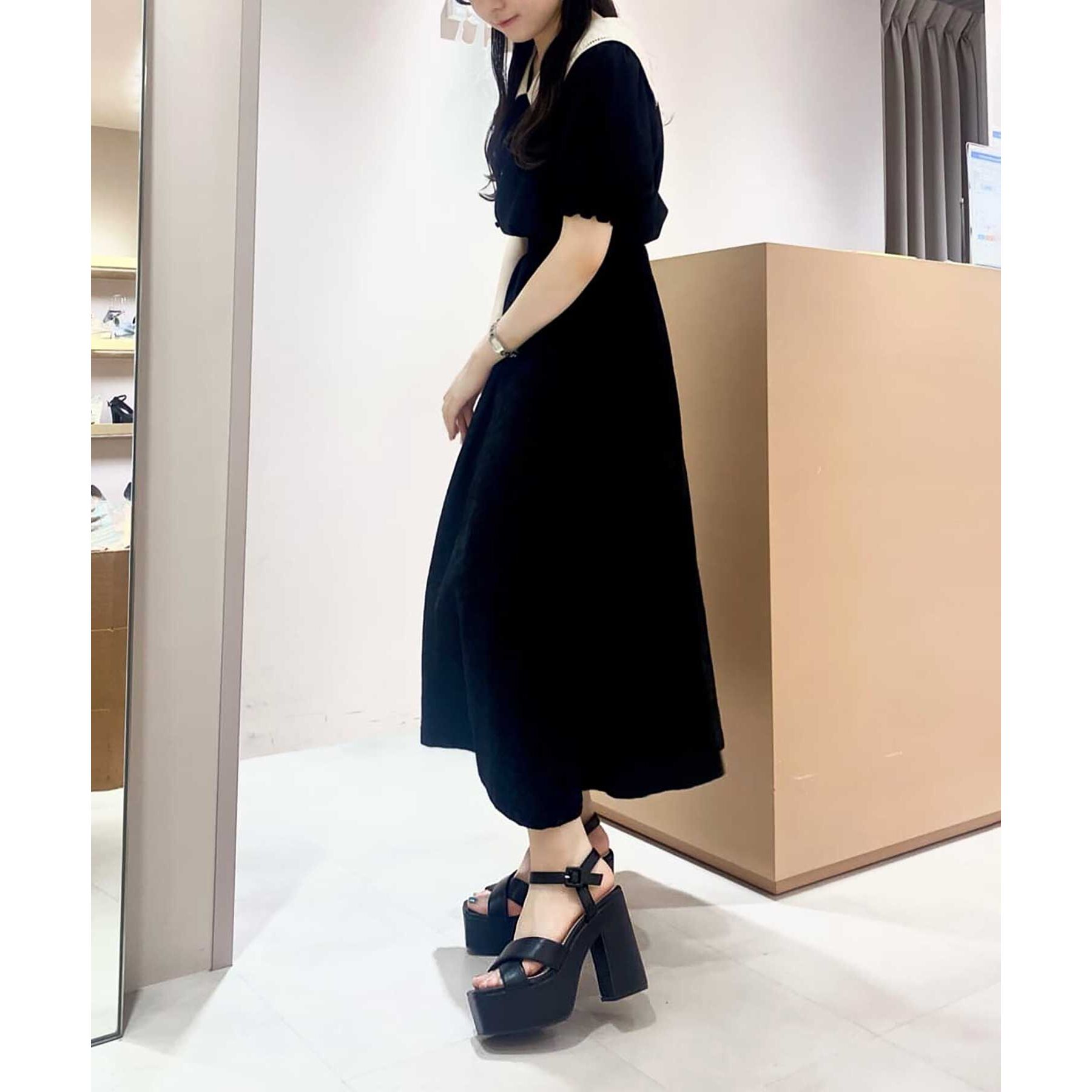 ESPERANZA「◆【ラク盛り／サンダル】リピーター続出／脚長美脚　ラク盛り厚底サンダル　24年Ver」|サンダル|