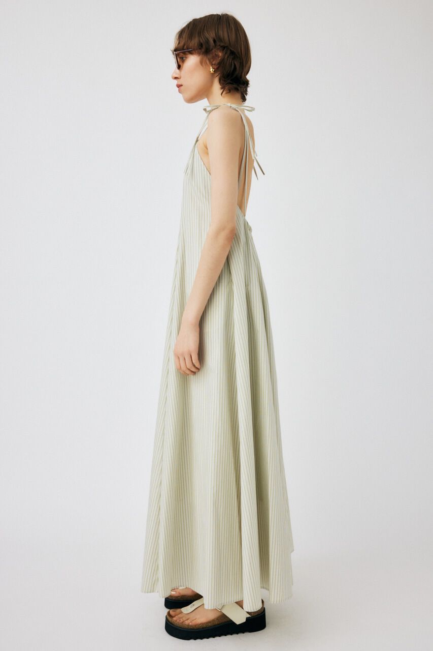 MOUSSY「OPEN BACK FLARE ドレス」|ワンピース|