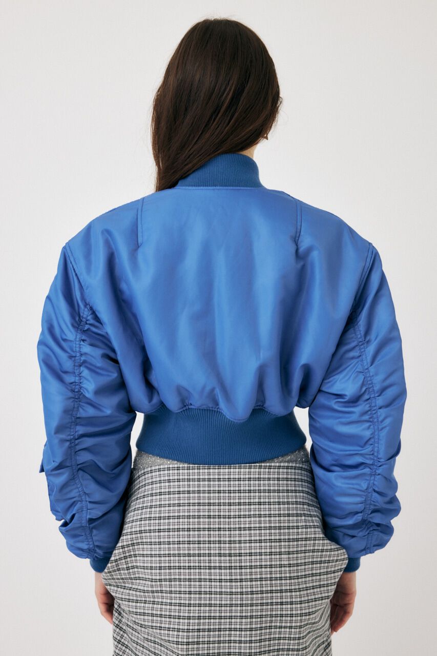 MOUSSY「VOLUME CROPPED MA-1」|ブルゾン・スタジャン|