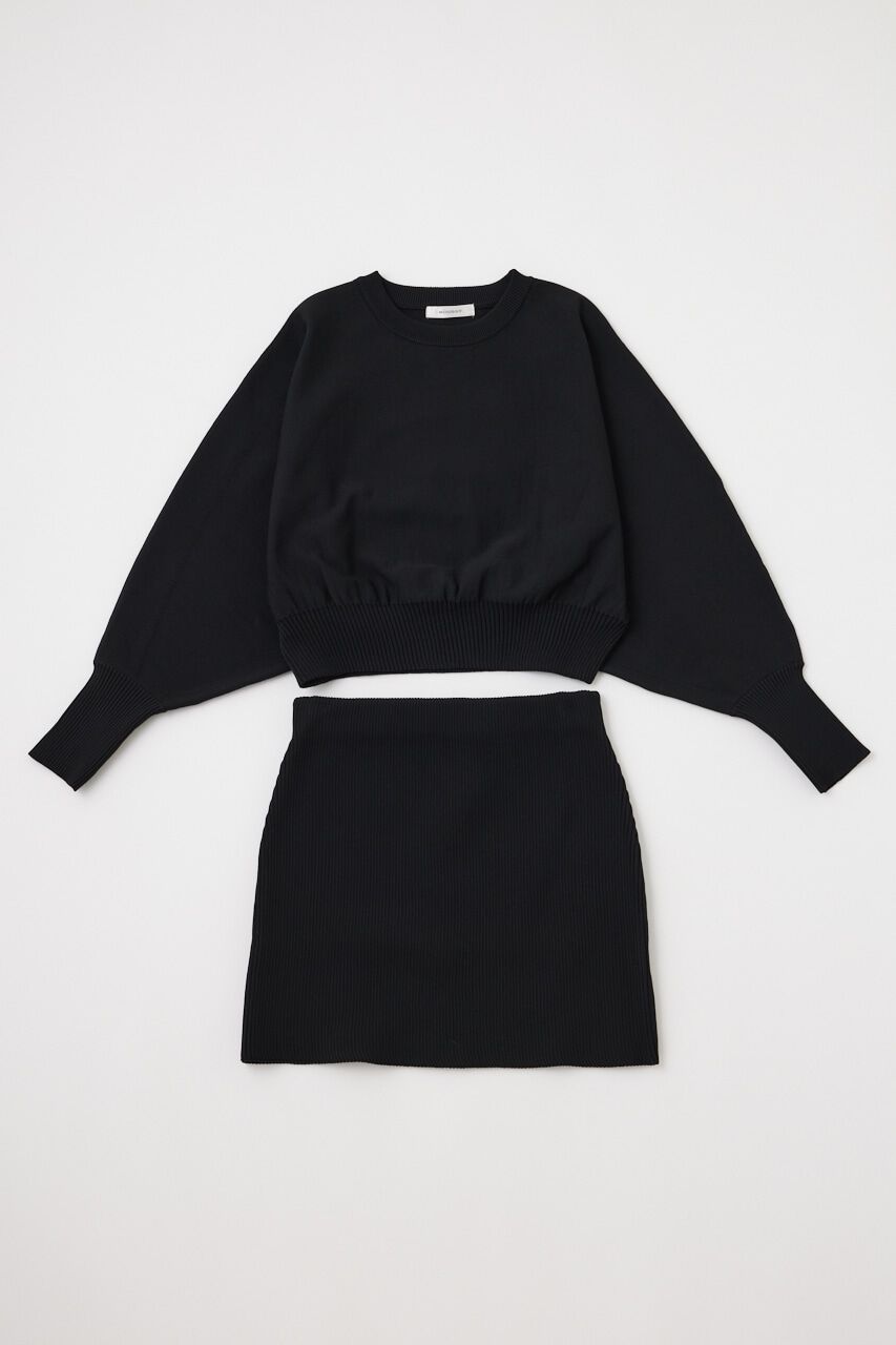 MOUSSY「KNIT COMBI MINI ドレス」|ワンピース|